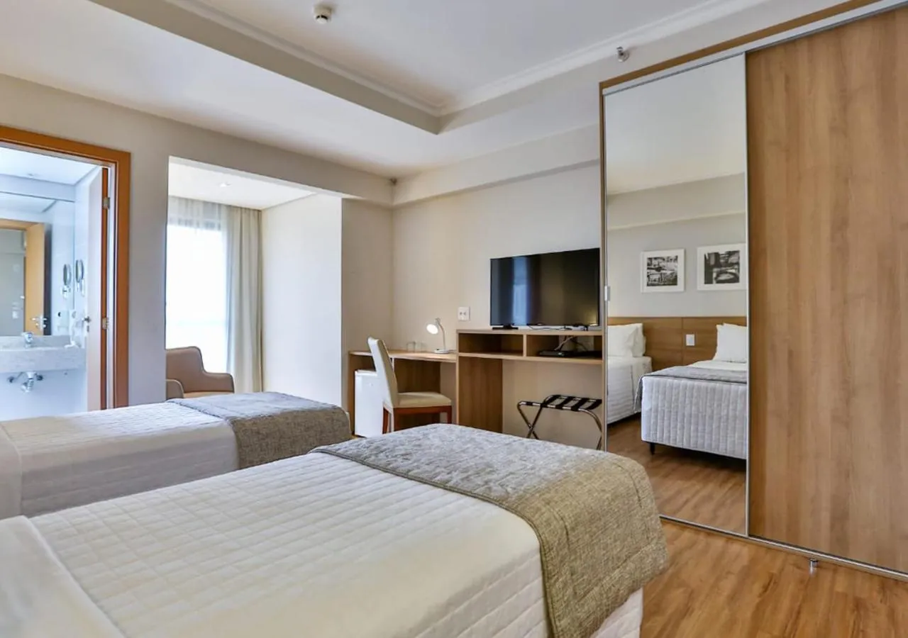 Bedroom, Bed in Matiz Vilaboim Ribeirão Preto