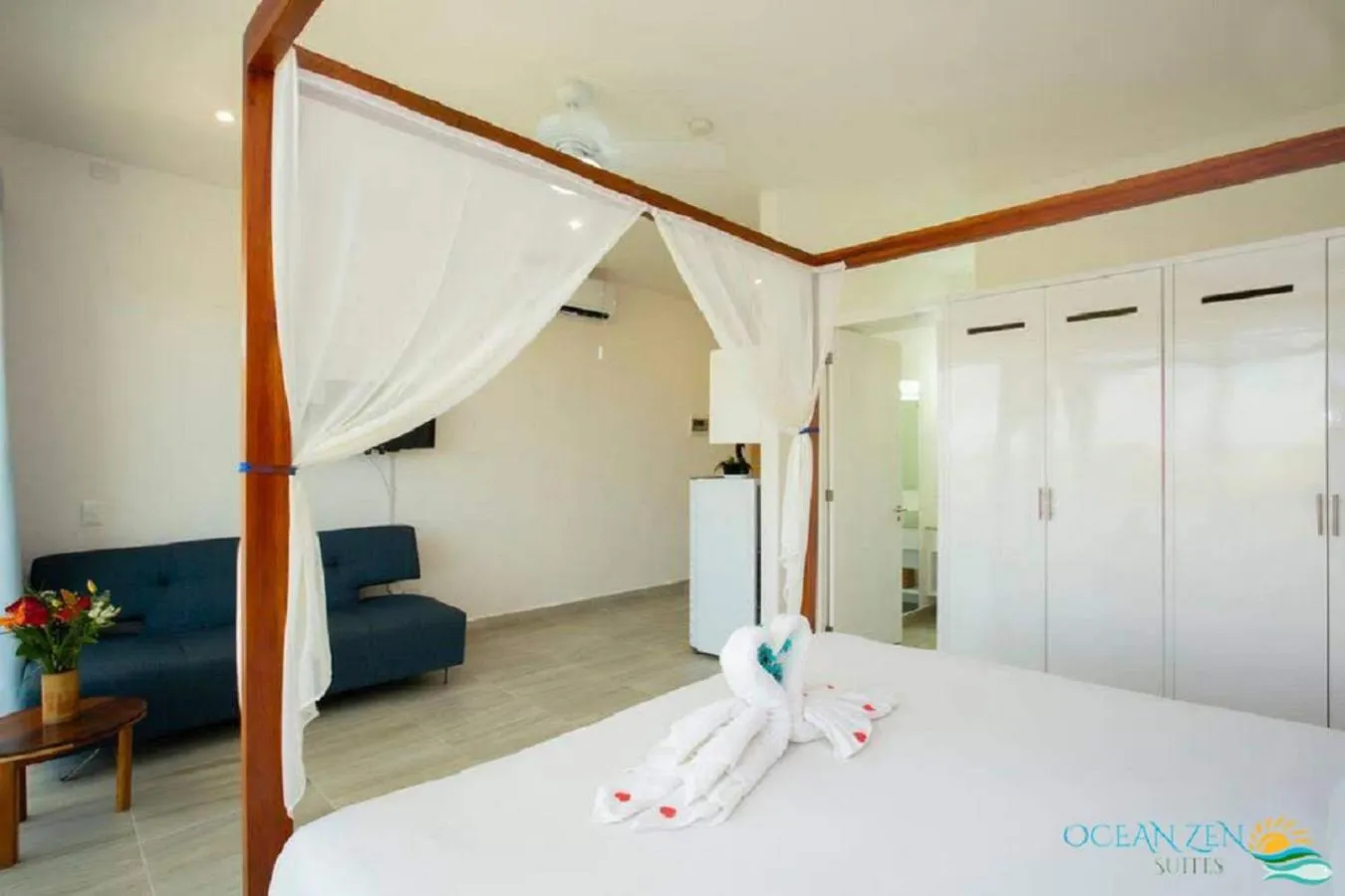 Bed in Ocean Zen Suites on 5th Avenue - Adults Only