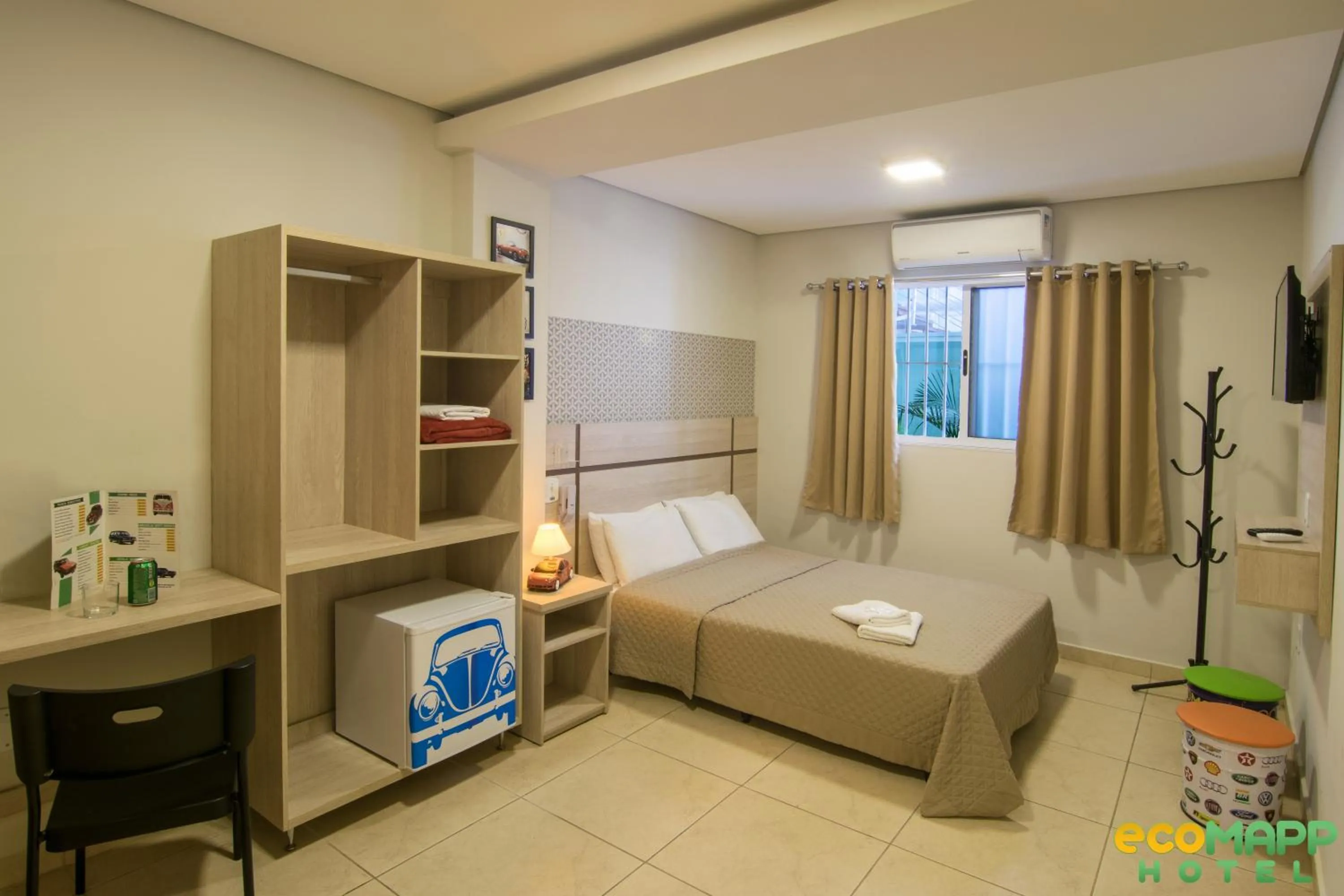 Bedroom, Bed in EcoMAPP Hotel