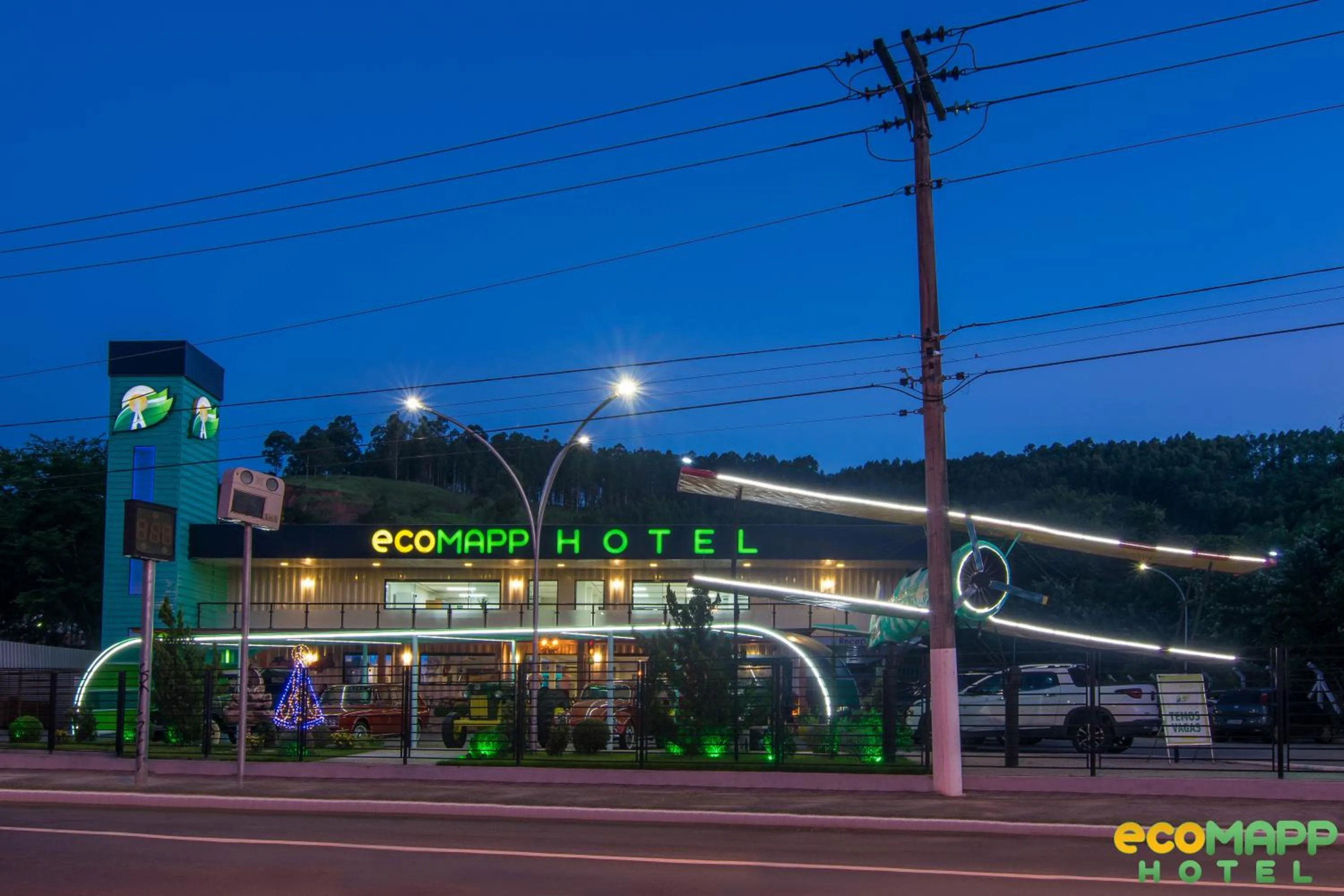 Street view in EcoMAPP Hotel