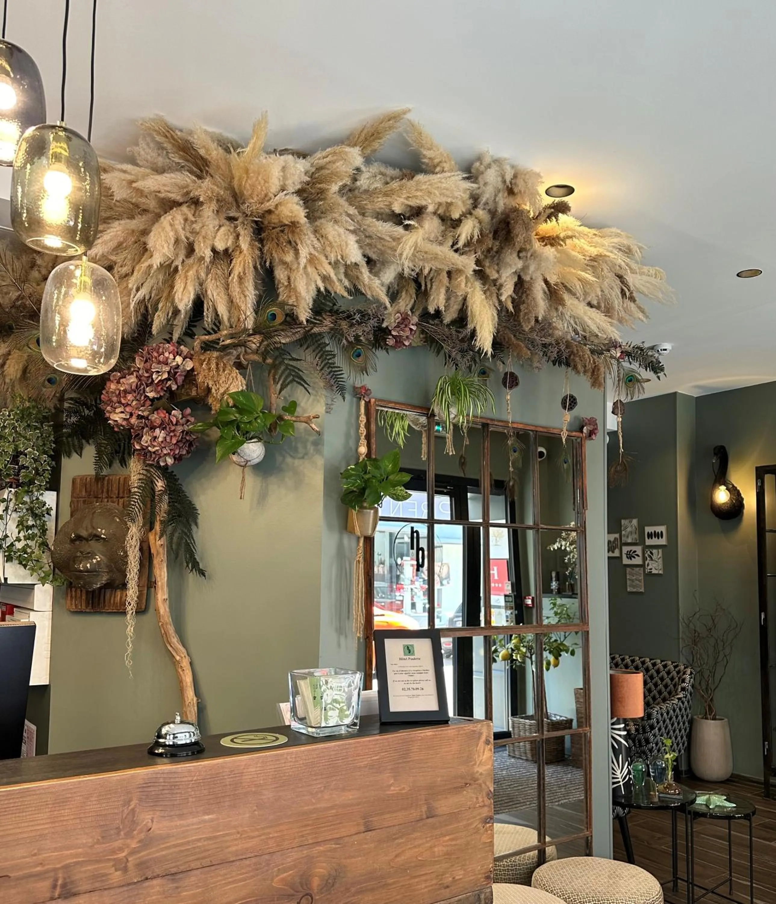 Lobby or reception in Hôtel Paulette Rouen Centre Cathédrale