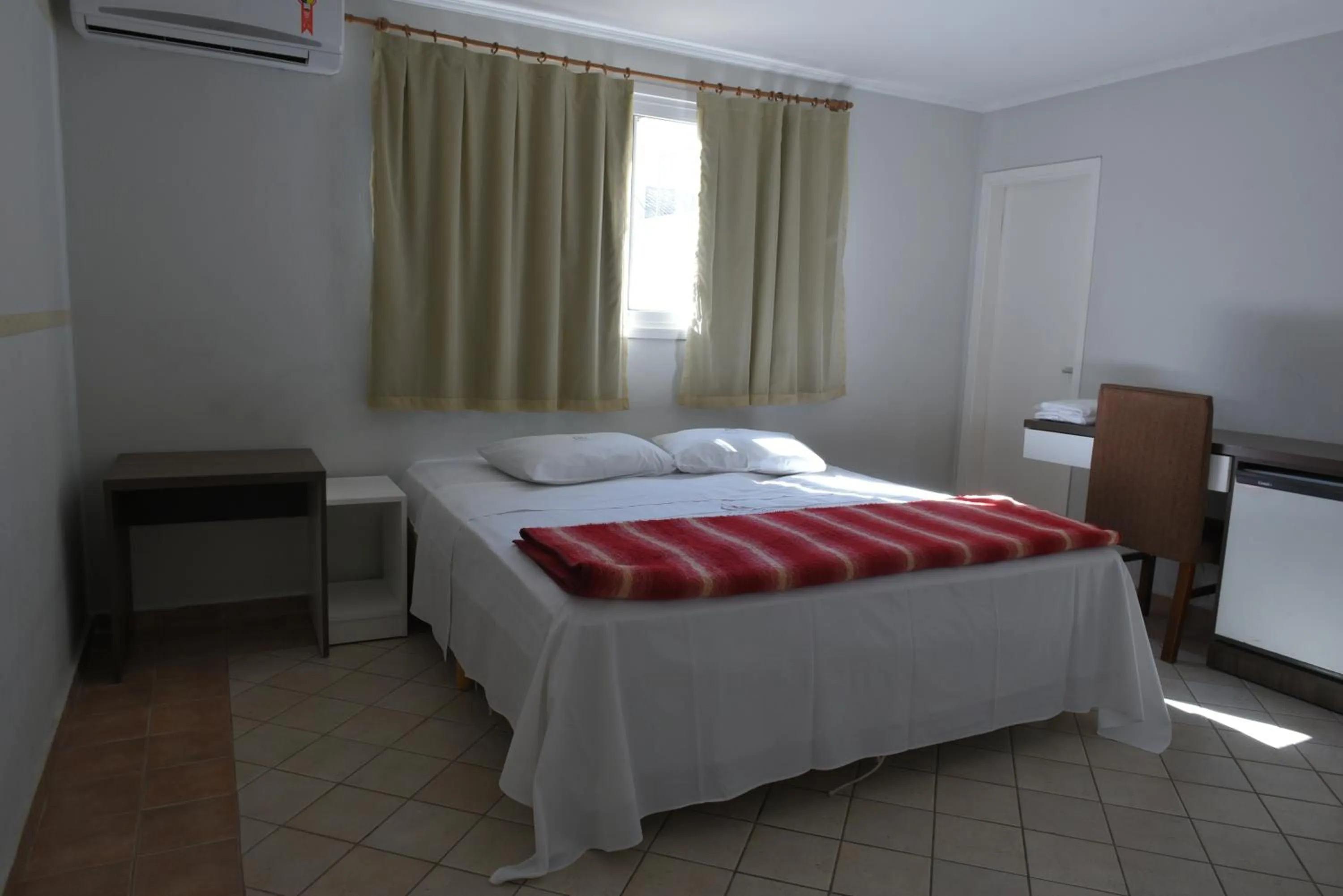 Bed in Hotel Pousada Mato Grosso