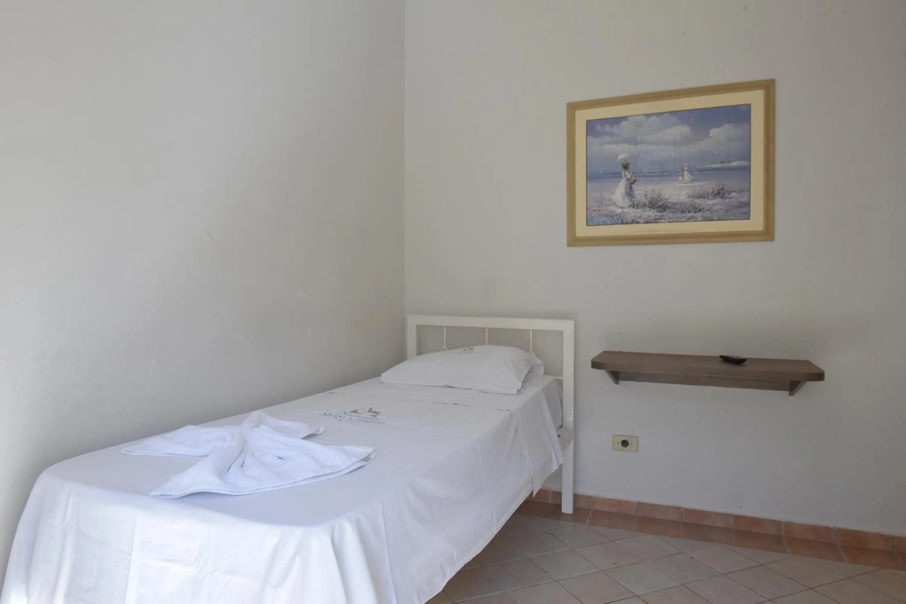 Bed in Hotel Pousada Mato Grosso