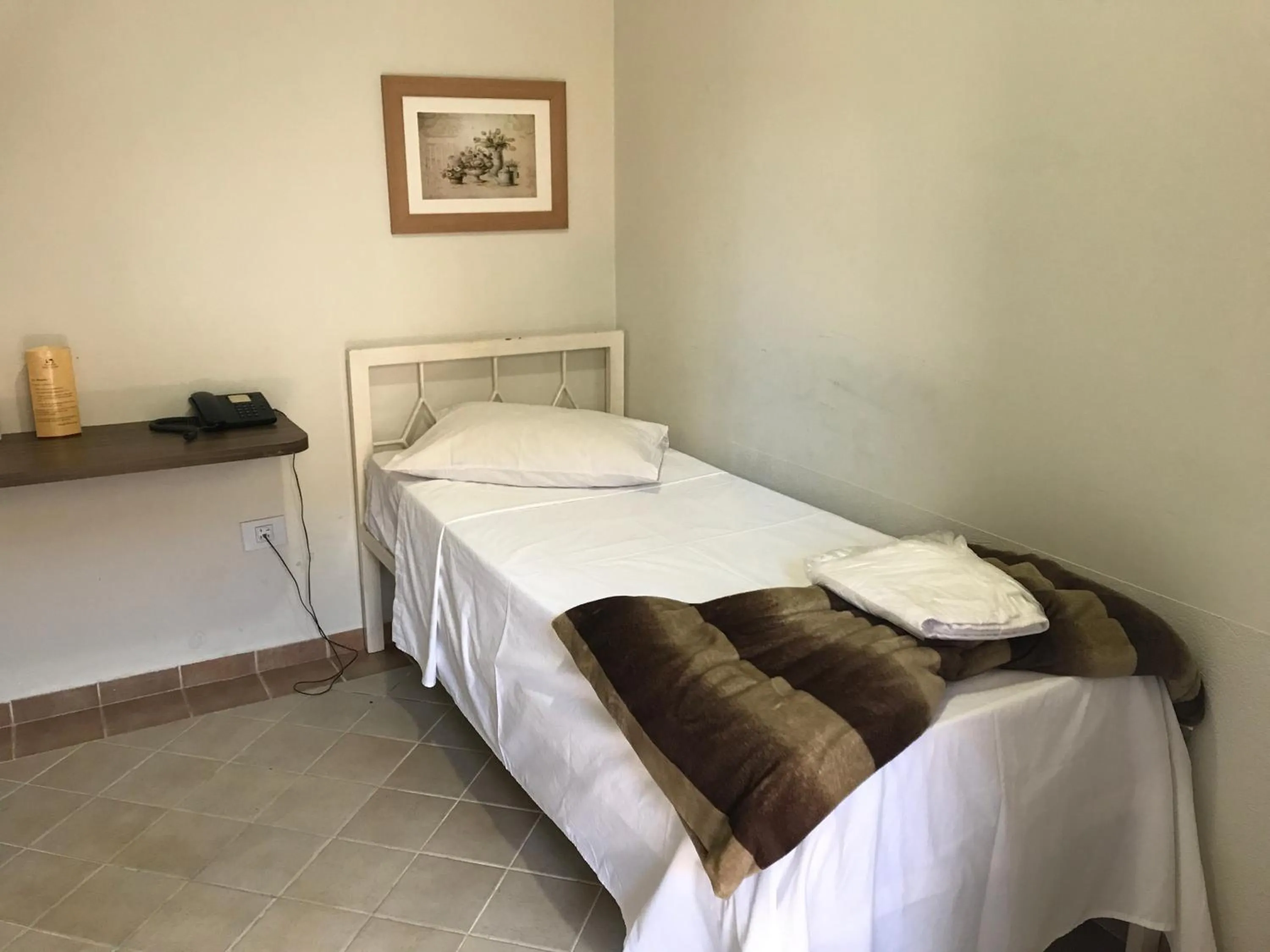 Bed in Hotel Pousada Mato Grosso