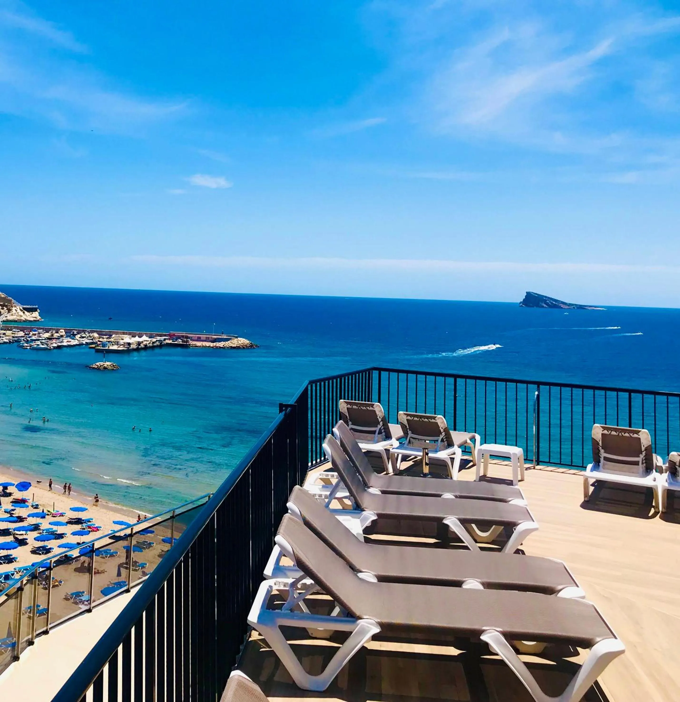 Beach in Hotel Marconi