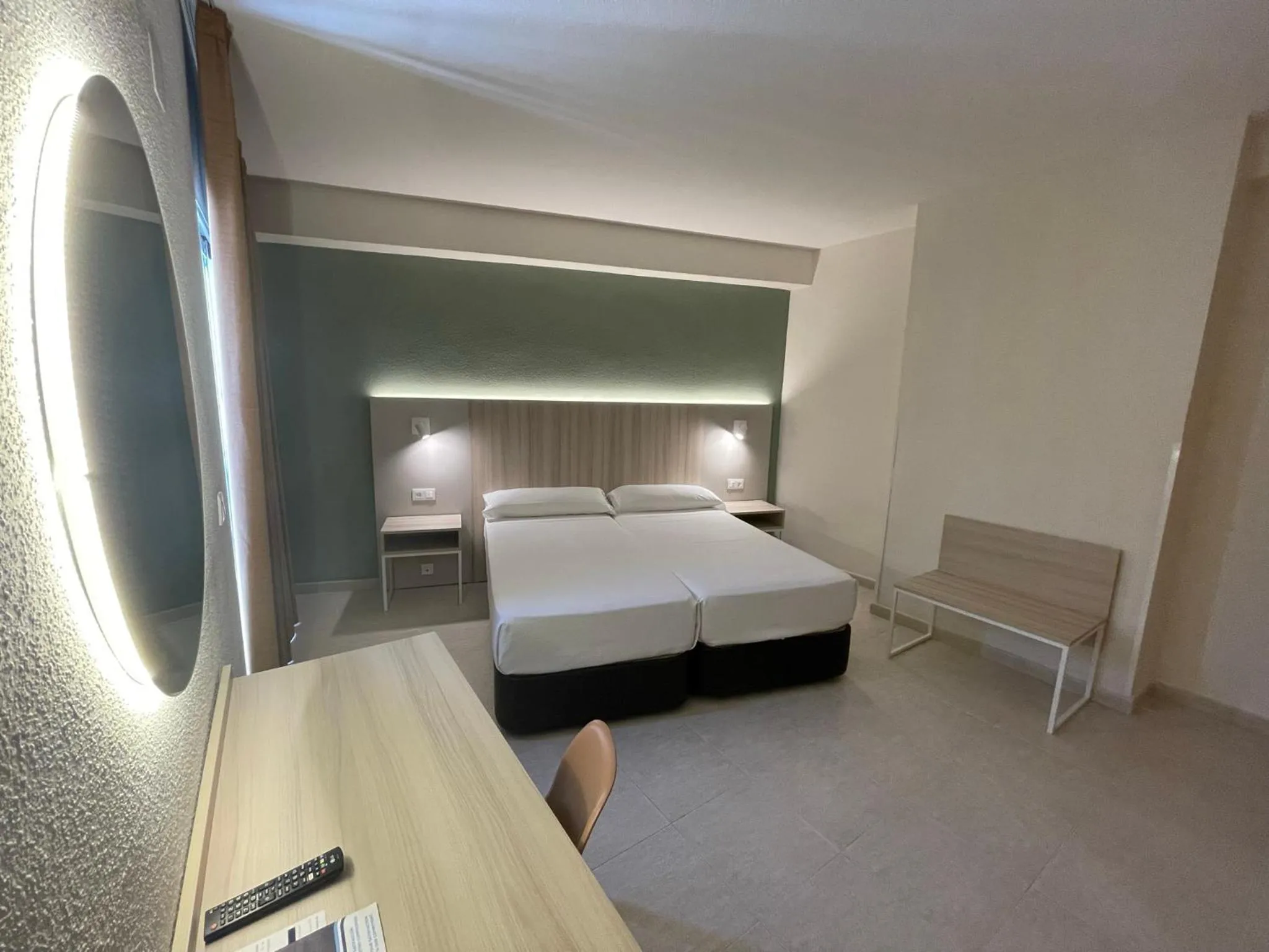 Bed in Hotel Marconi