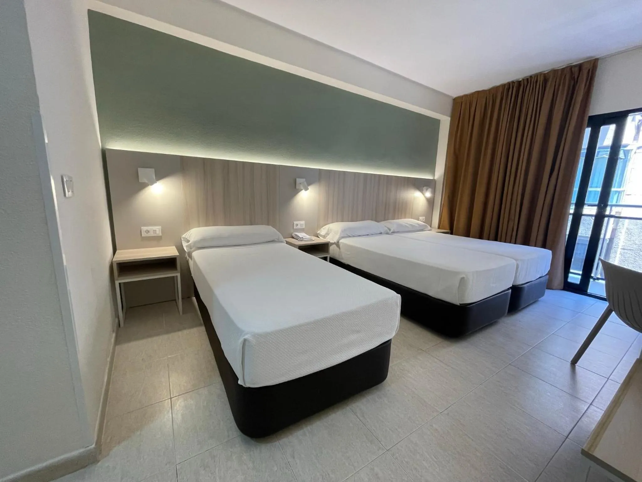 Bed in Hotel Marconi