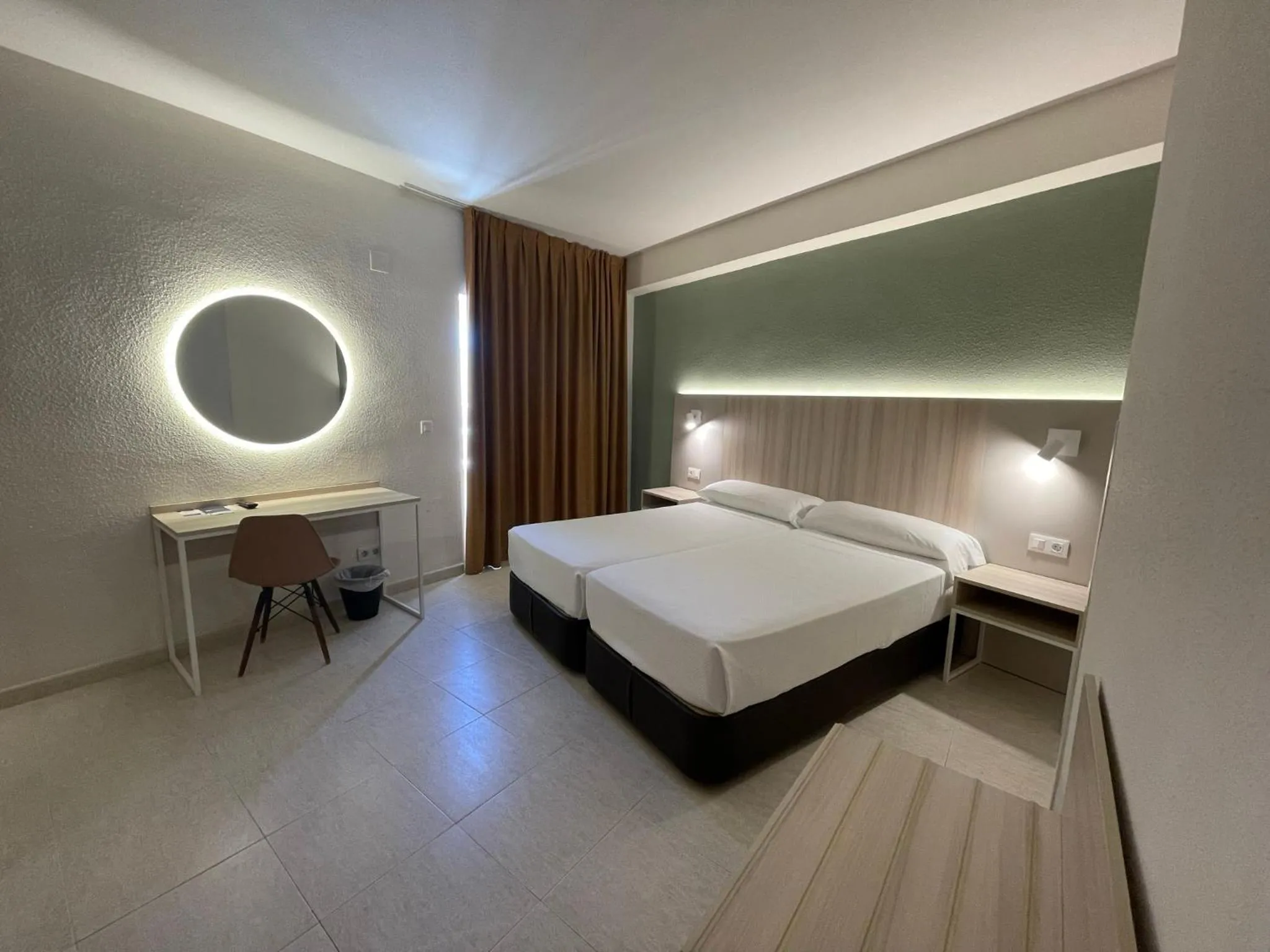 Bed in Hotel Marconi