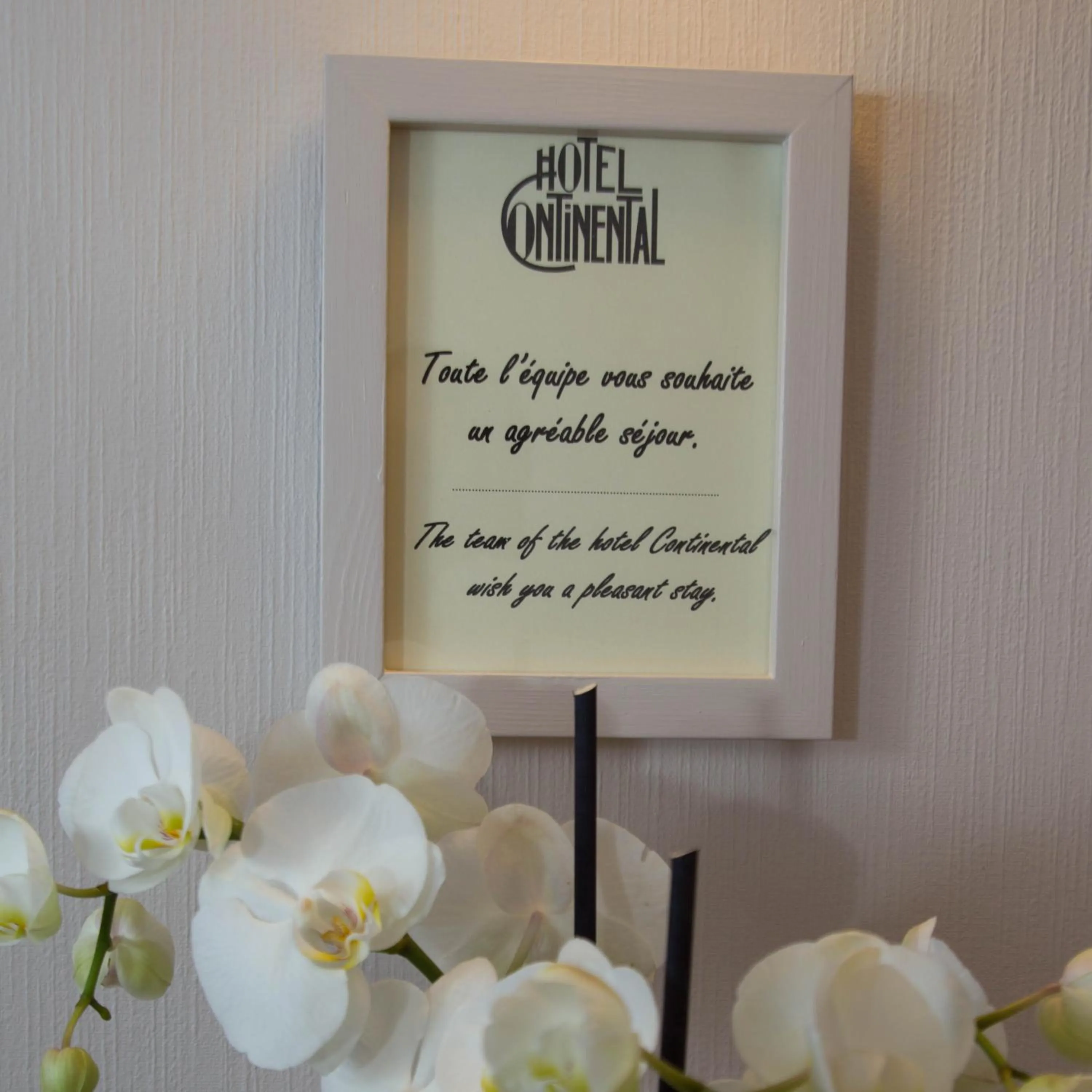 Decorative detail in Hotel Continental