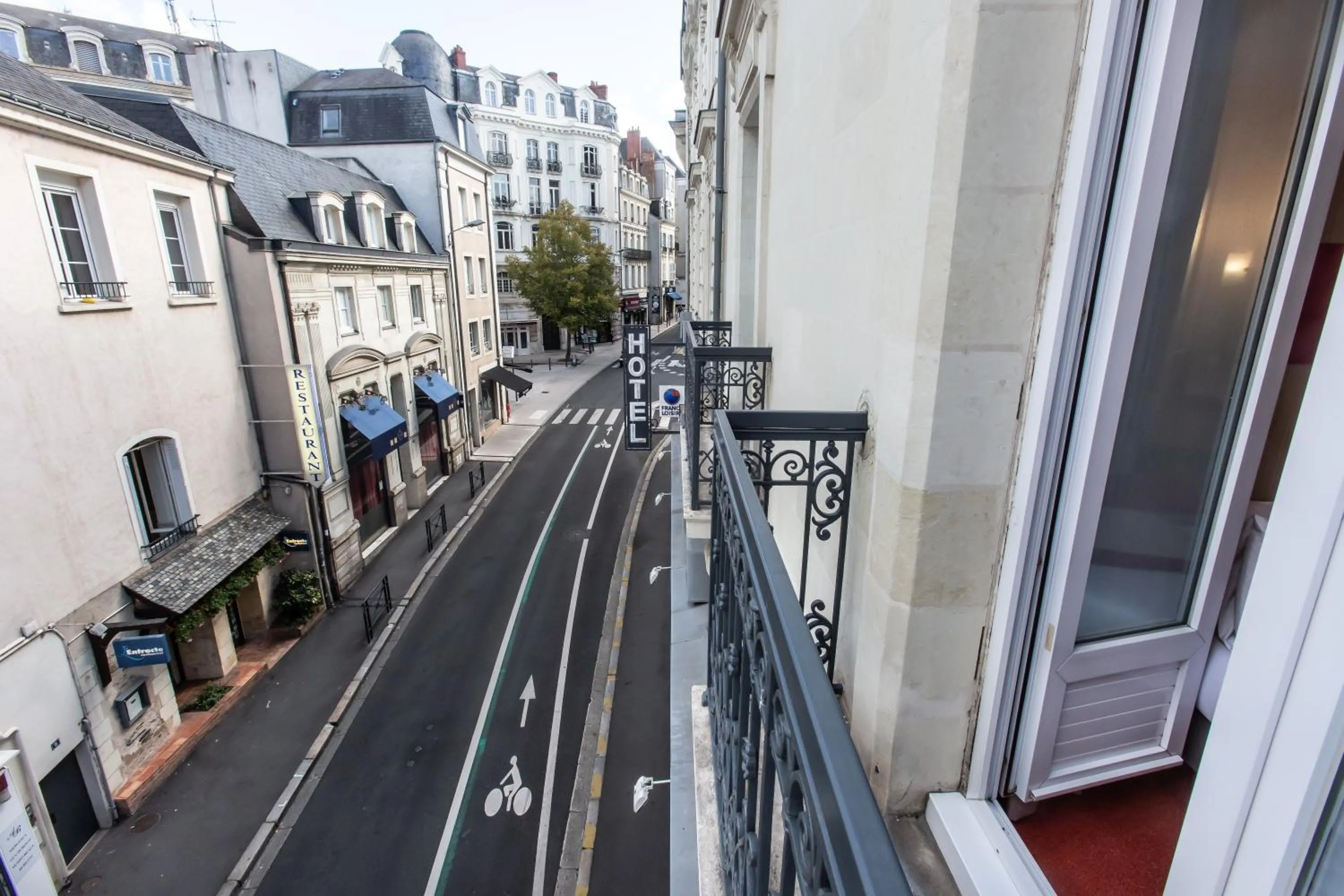 Street view in Hotel Continental