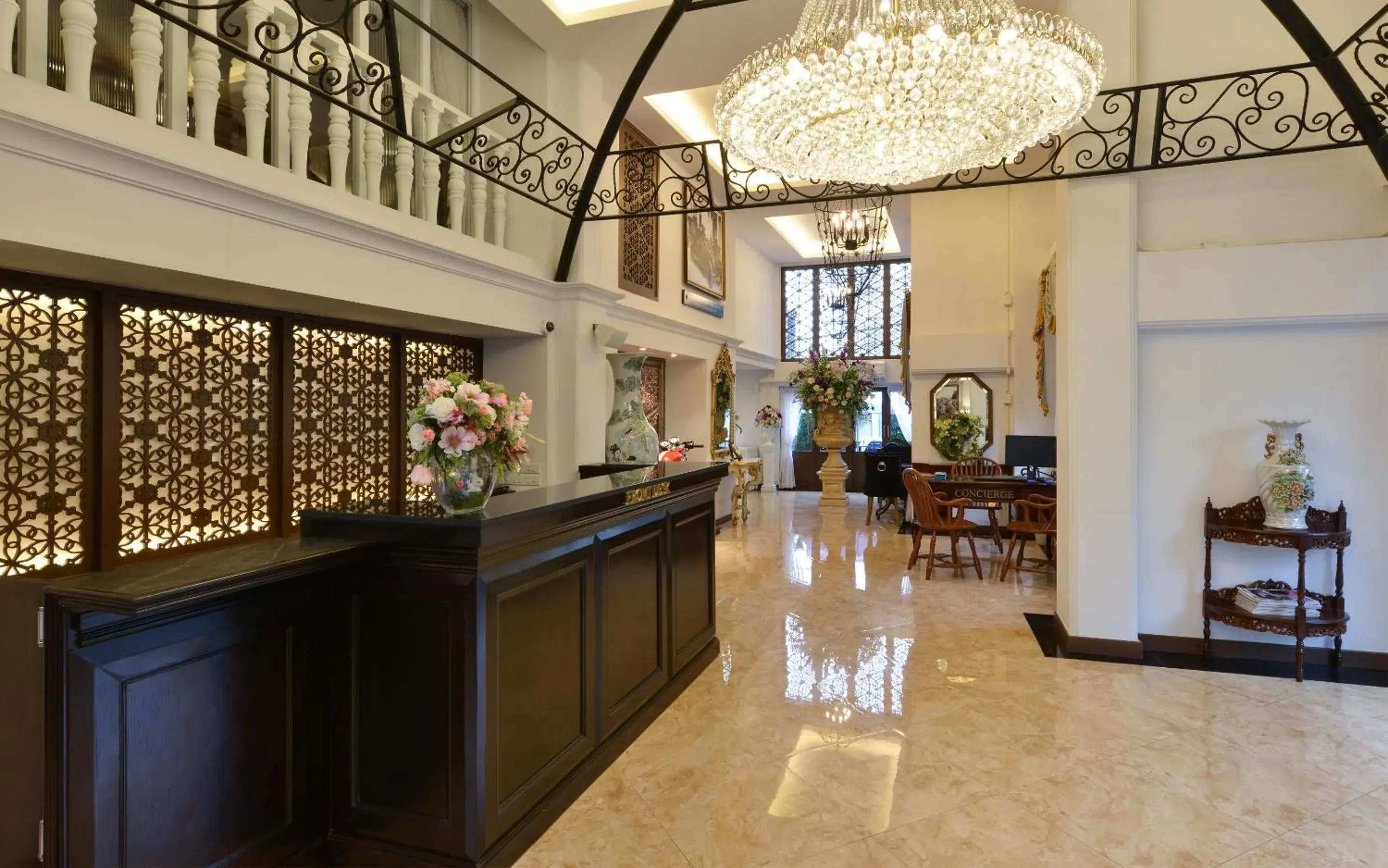 Lobby or reception in Siam Champs Elyseesi Unique Hotel Lobby or reception in Siam Champs Elyseesi Unique Hotel