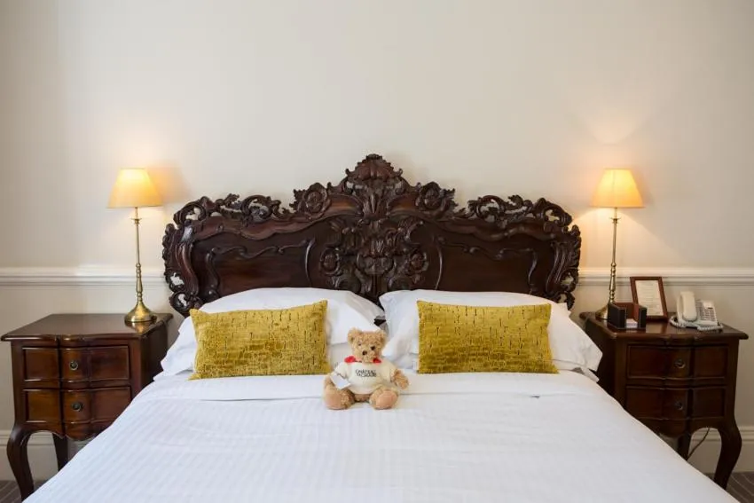 Bed in Chateau La Chaire Hotel