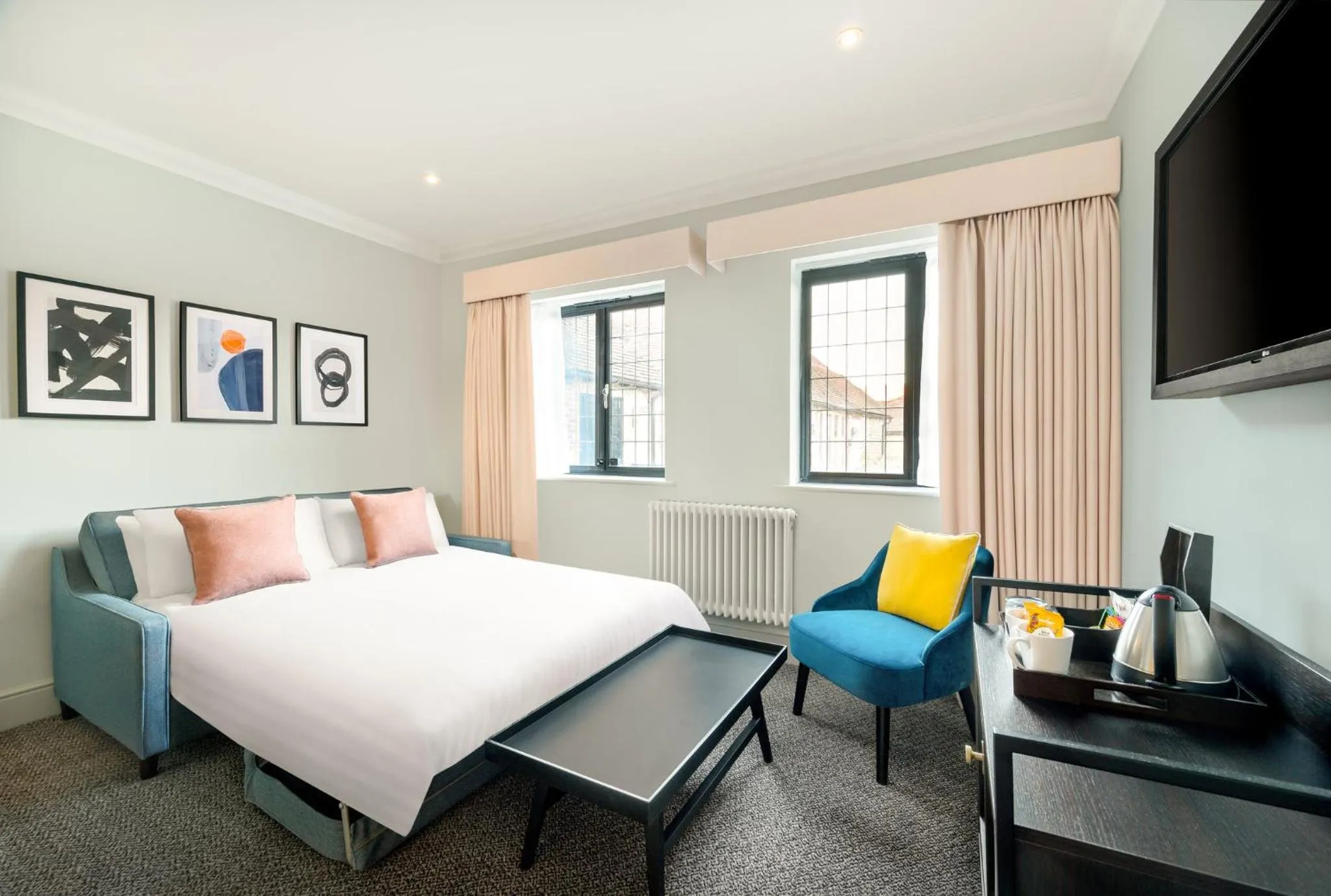 Photo of the whole room, Bed in voco Lythe Hill Hotel & Spa by IHG