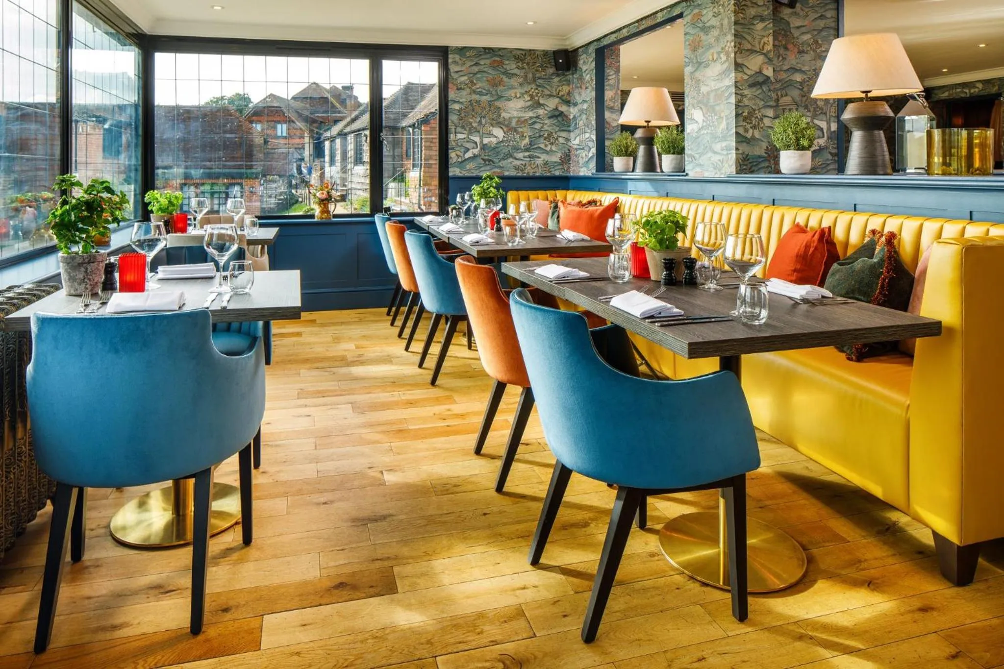 Restaurant/places to eat in voco Lythe Hill Hotel & Spa by IHG