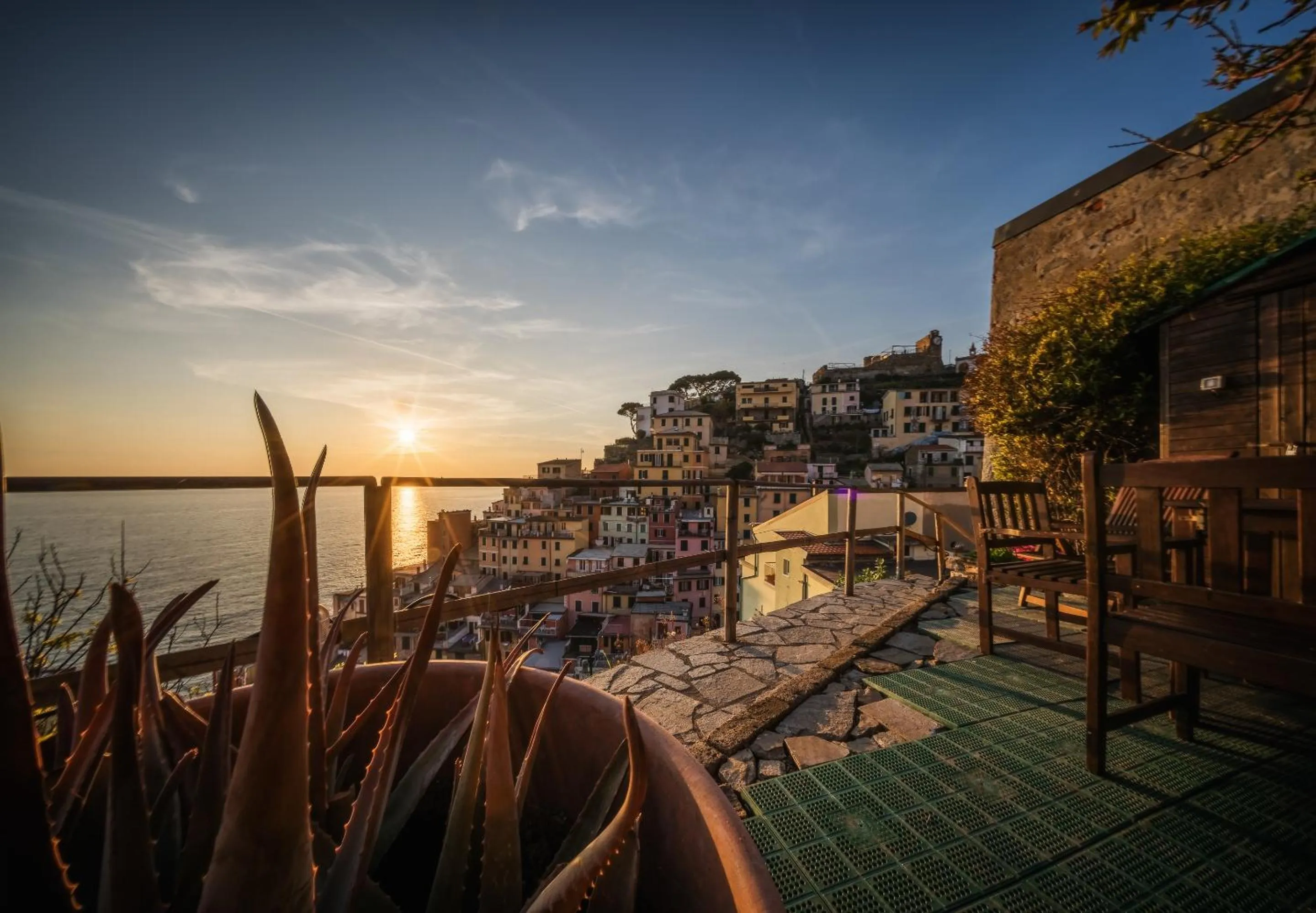 Garden in Sailors Rest Riomaggiore - Cinque Terre