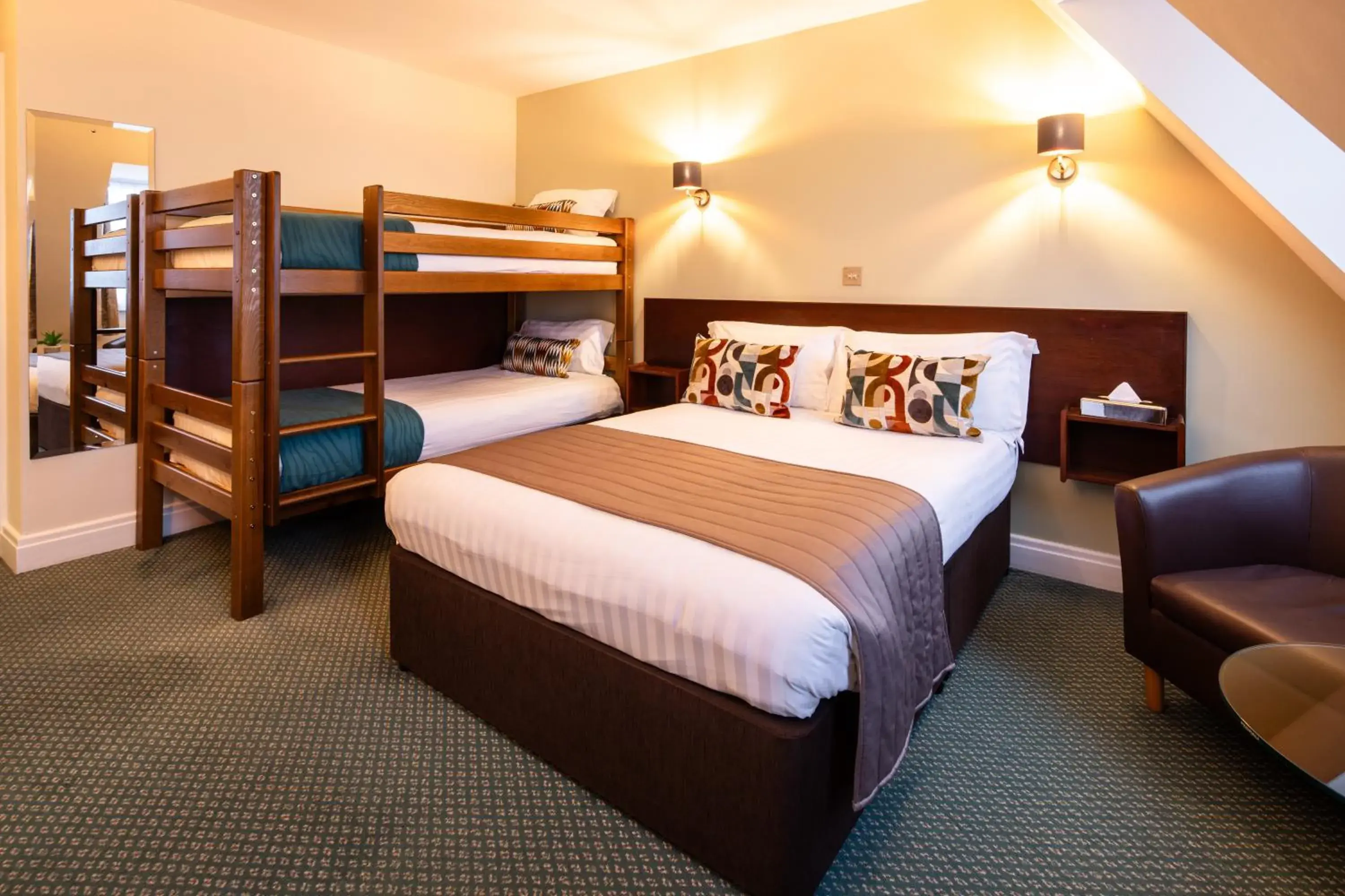 Bed in The Norfolk Lodge Hotel Bed in The Norfolk Lodge Hotel