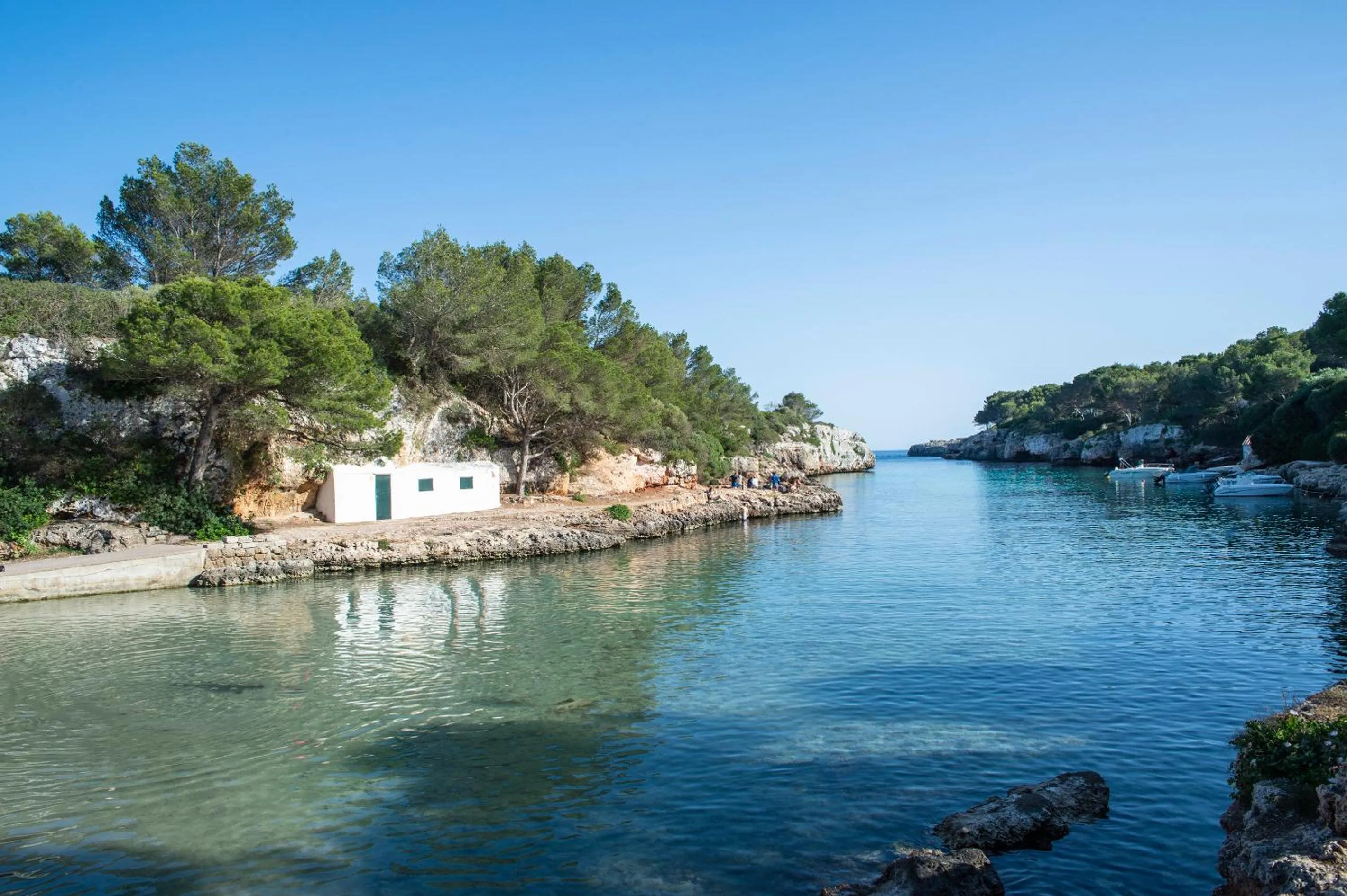 Beach in Pierre & Vacances Menorca Cala Blanes