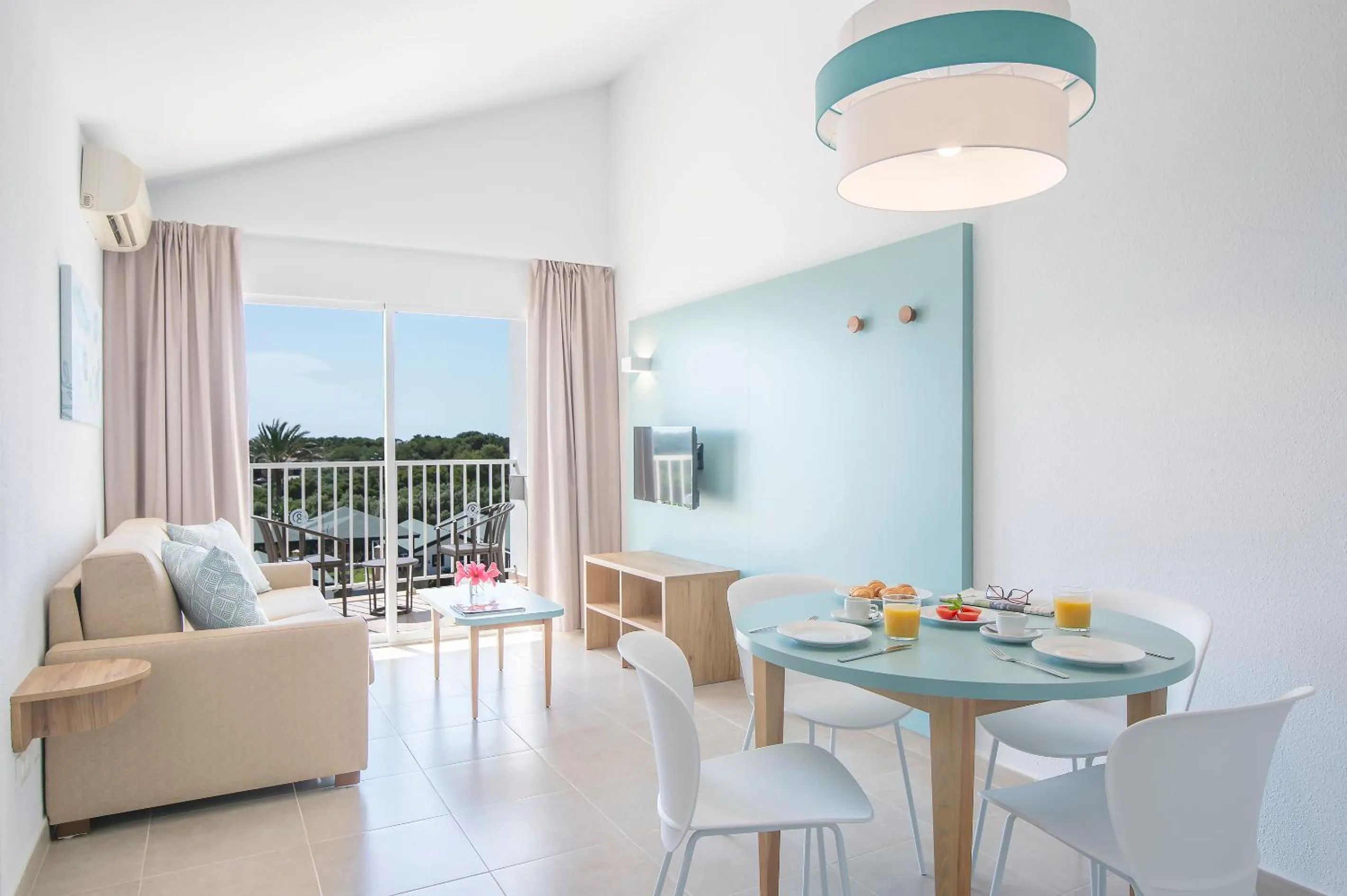 Living room in Pierre & Vacances Menorca Cala Blanes