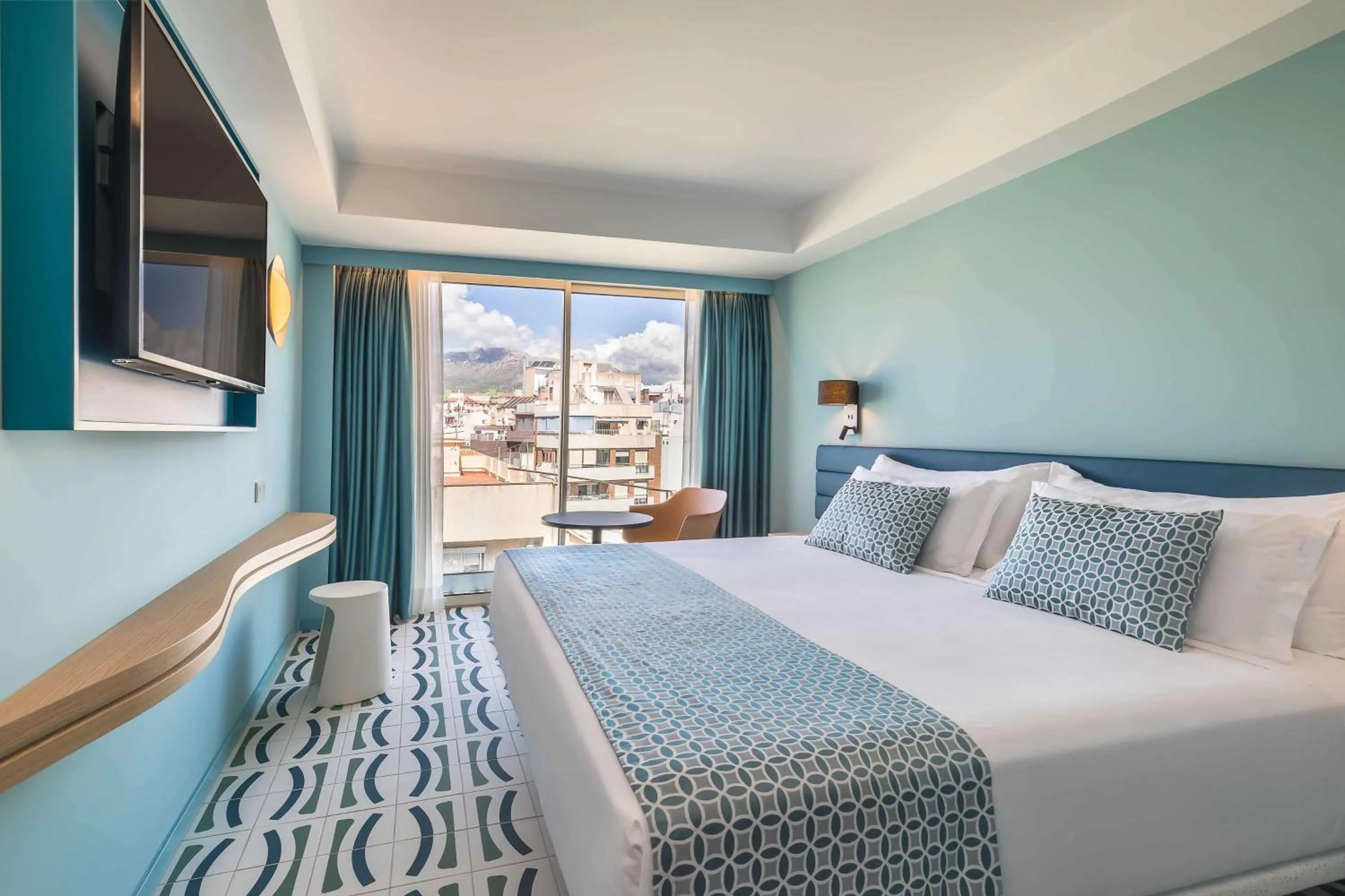 Bedroom, Bed in Barceló Benidorm Beach - Adults Recommended