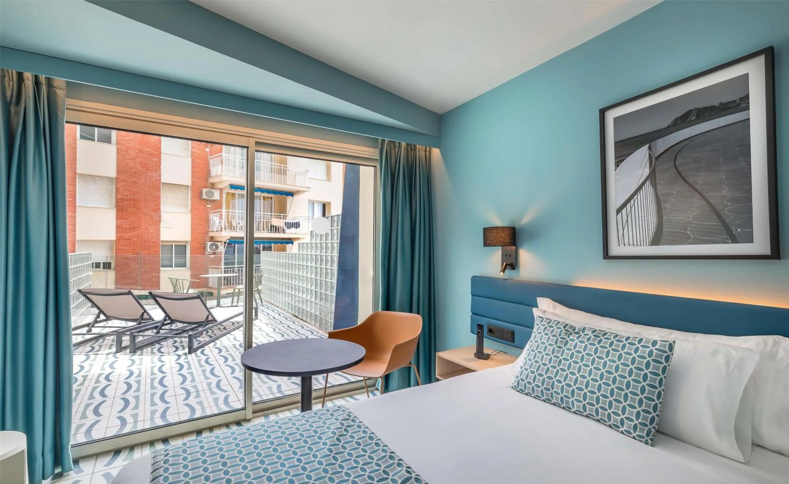 Bedroom, Bed in Barceló Benidorm Beach - Adults Recommended