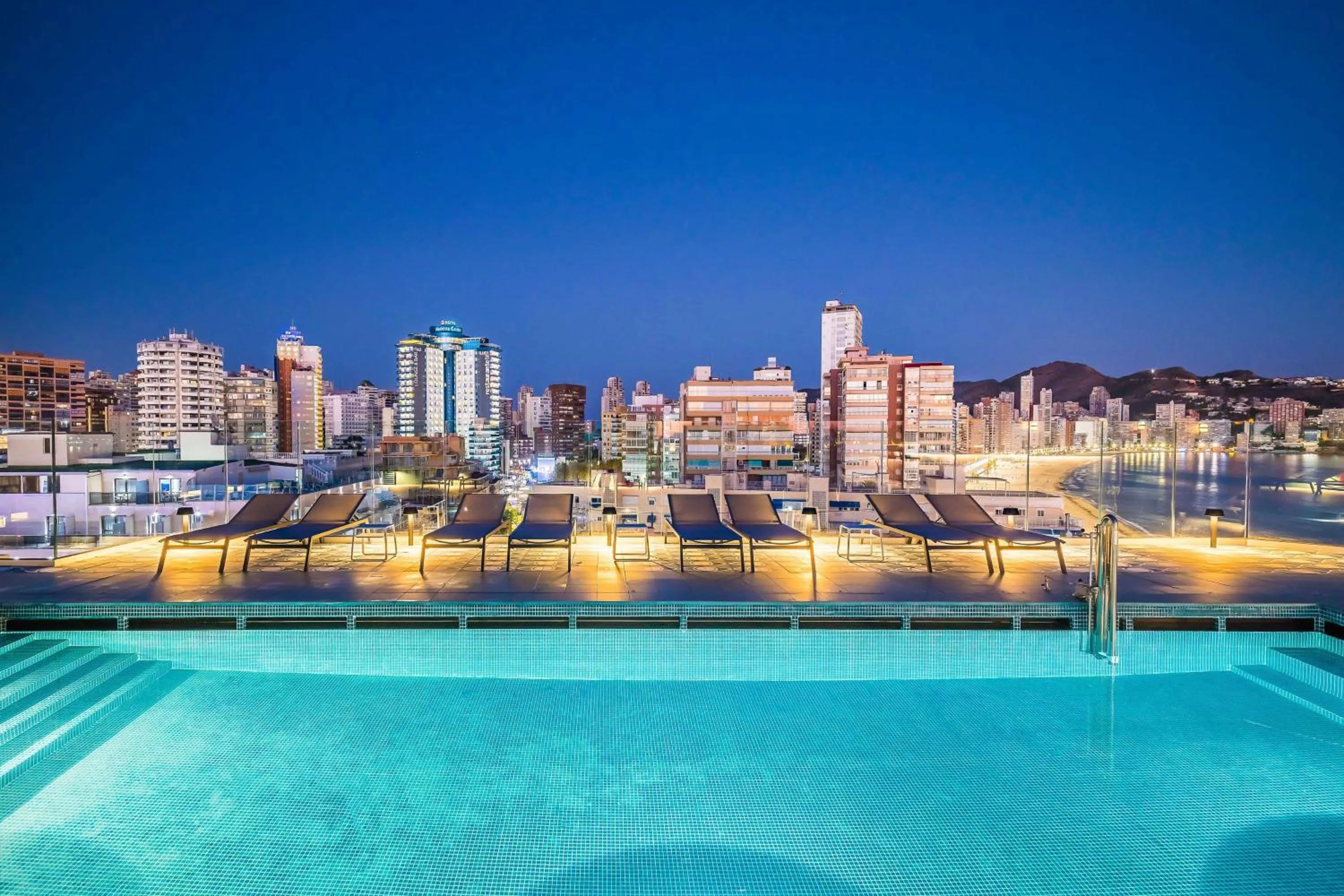 Pool view in Barceló Benidorm Beach - Adults Recommended