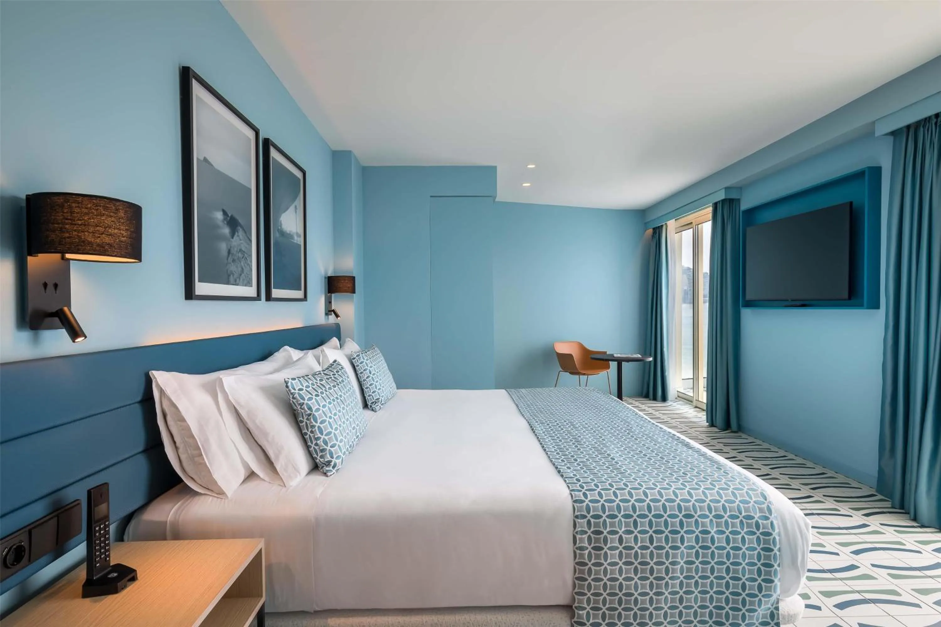 Bedroom, Bed in Barceló Benidorm Beach - Adults Recommended