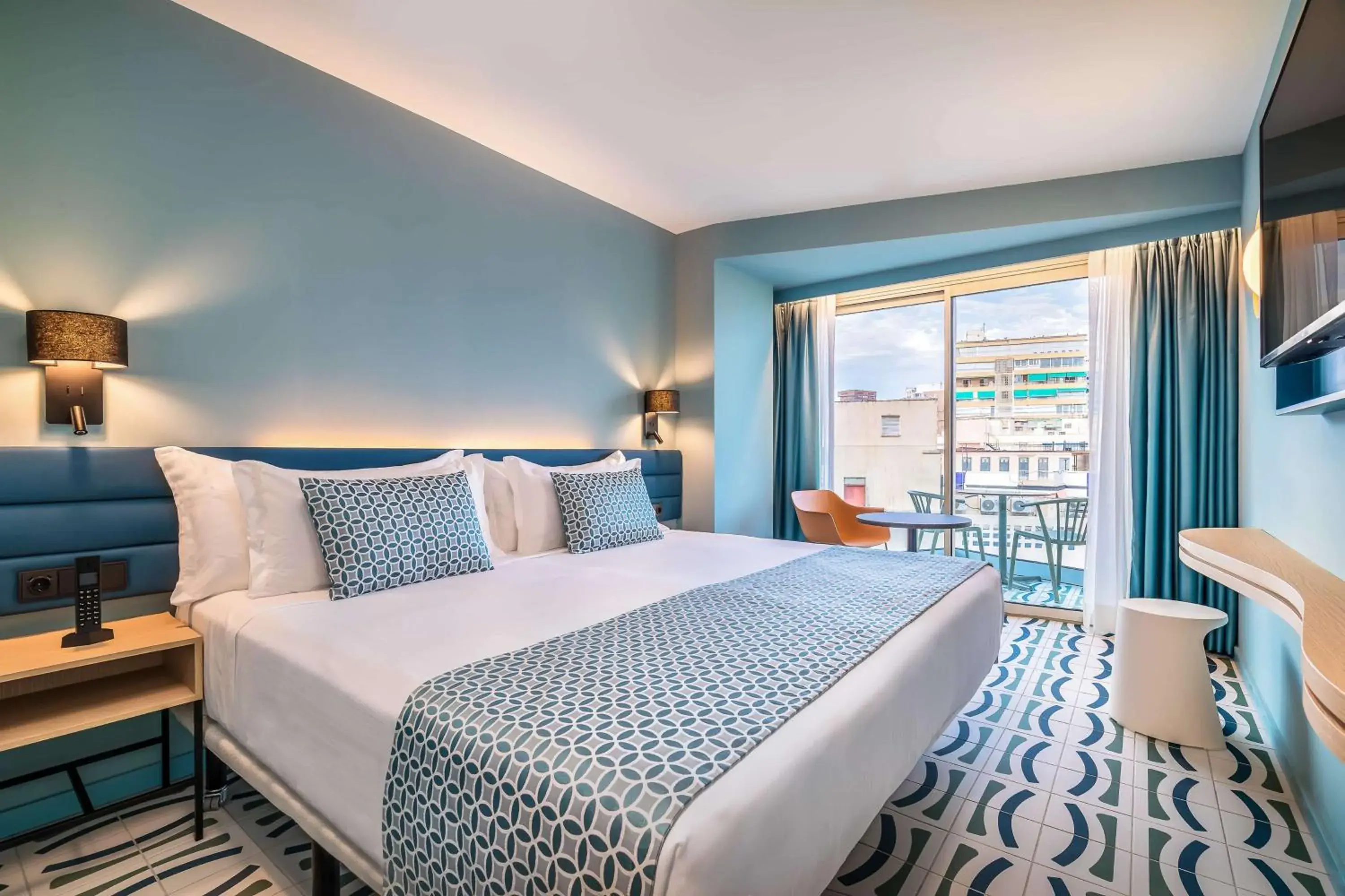 Bedroom, Bed in Barceló Benidorm Beach - Adults Recommended Bedroom, Bed in Barceló Benidorm Beach - Adults Recommended