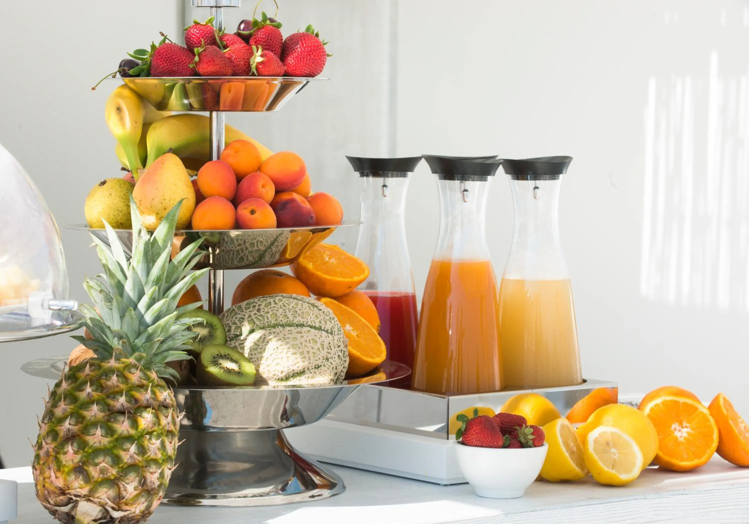 Food close-up in San Michele Suite