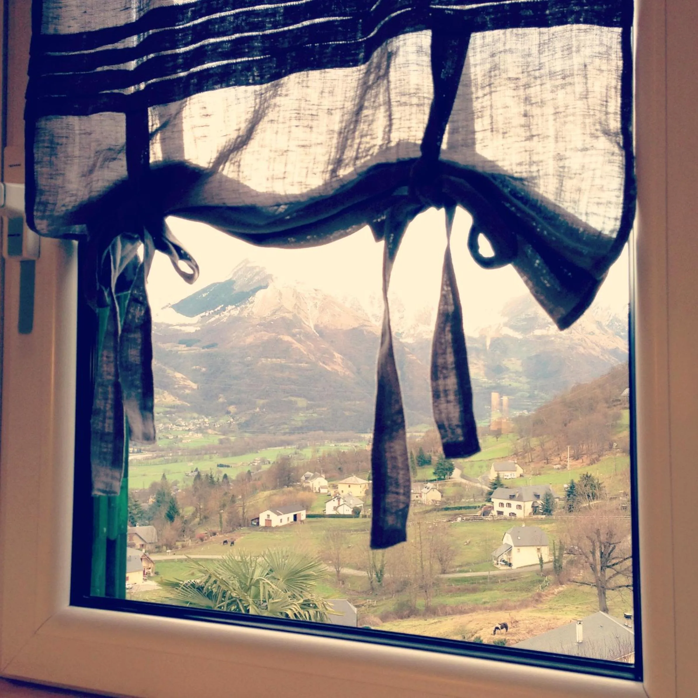 Mountain view in Auberge Le Cabaliros