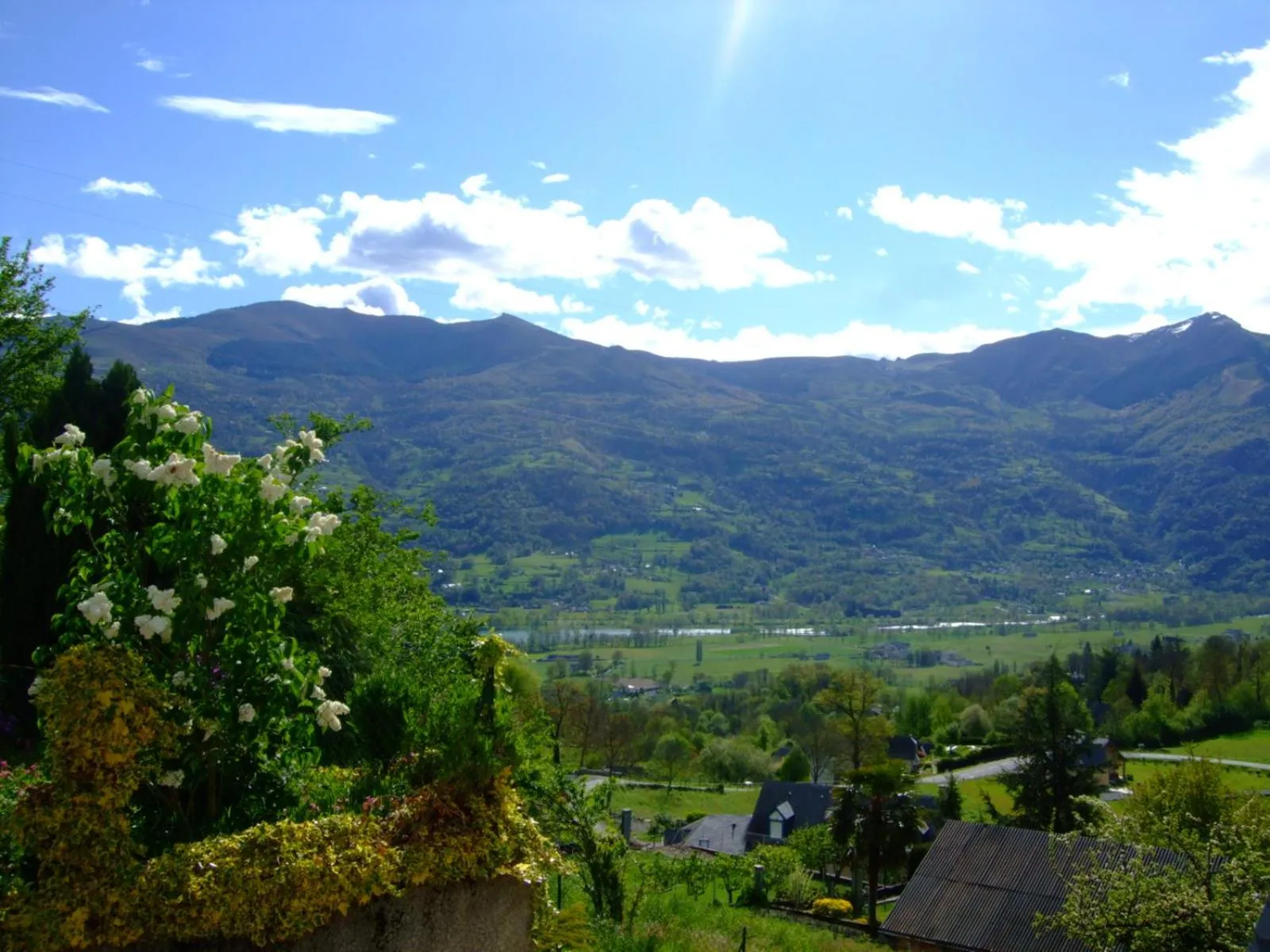 Mountain view in Auberge Le Cabaliros