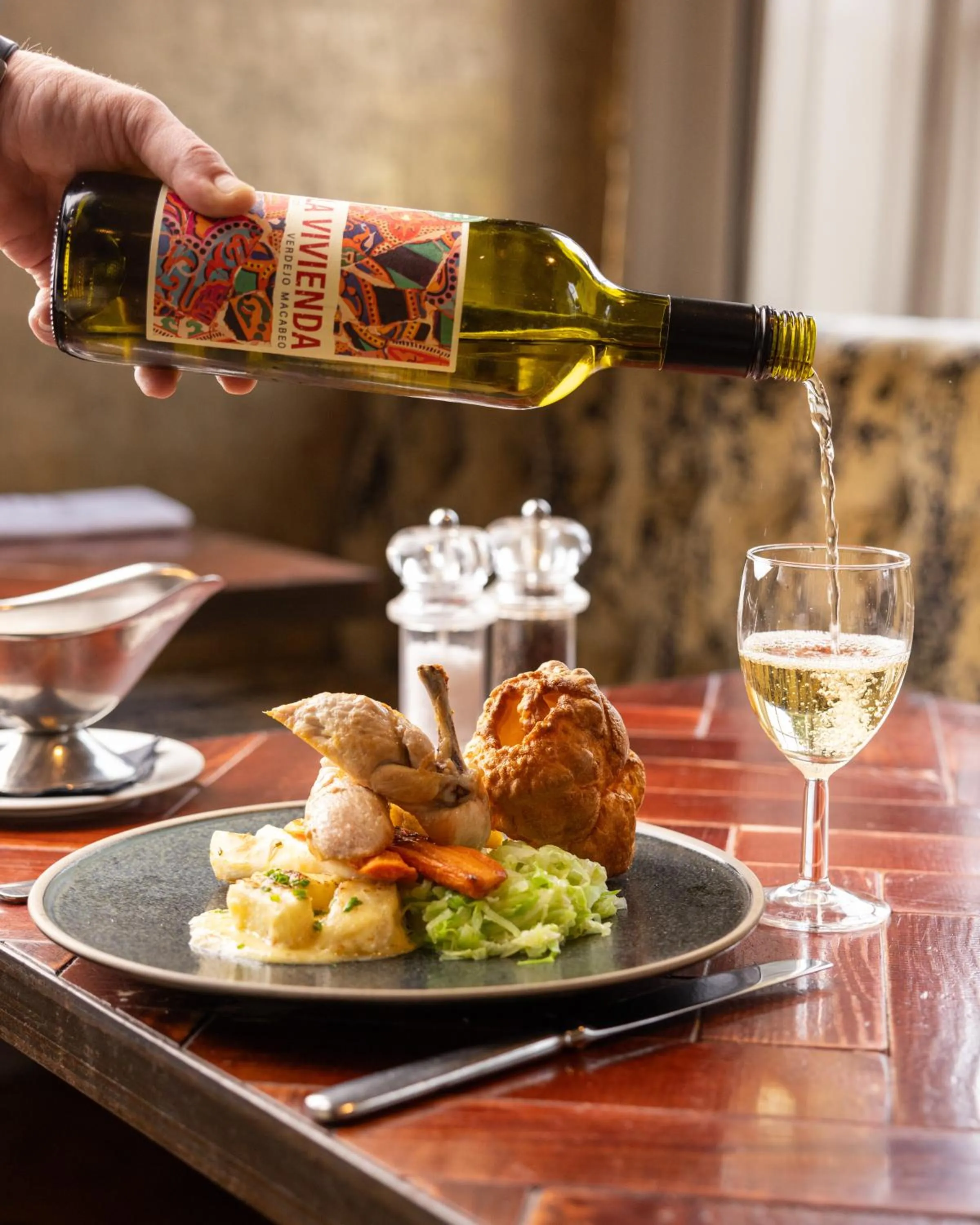 Food and drinks in Stoke Place- Part of the Cairn Collection