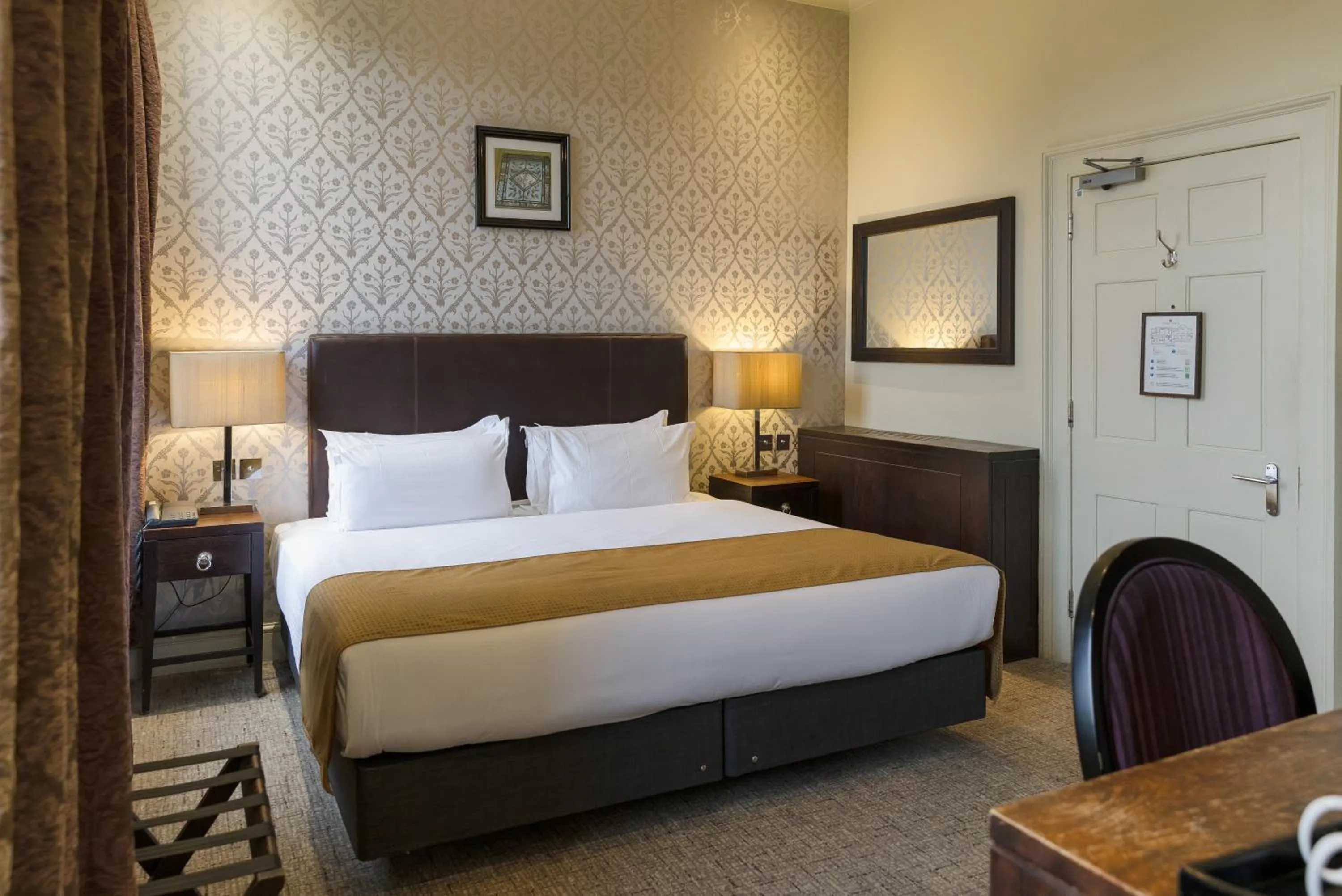 Bedroom, Bed in Stoke Place- Part of the Cairn Collection