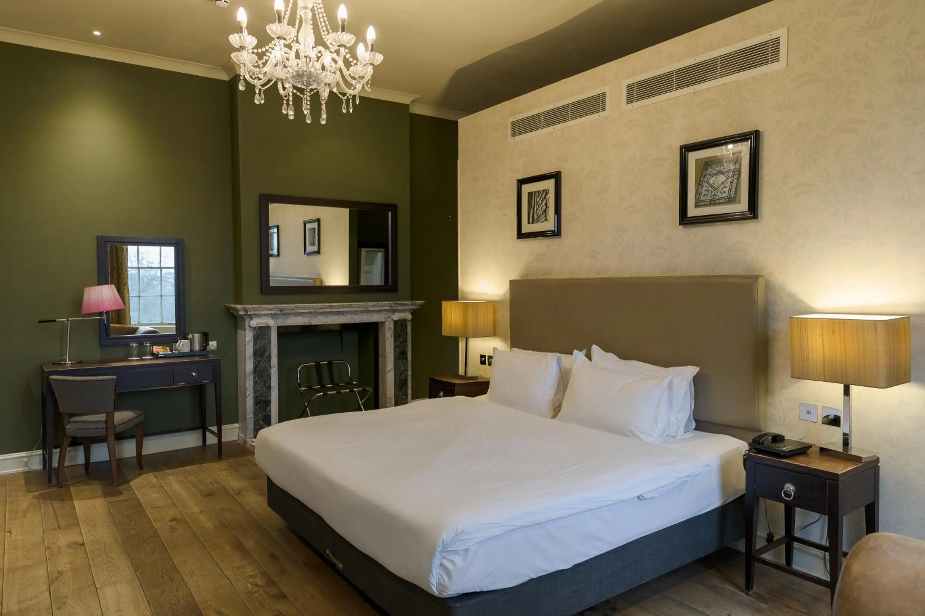 Bedroom, Bed in Stoke Place- Part of the Cairn Collection