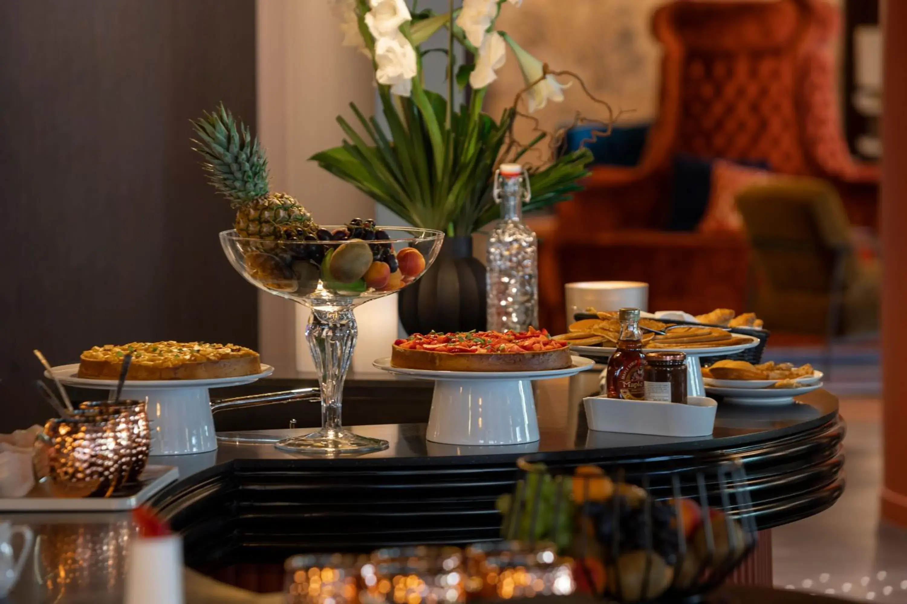 Breakfast in Hôtel & Spa Oceania Le Conti Breakfast in Hôtel & Spa Oceania Le Conti