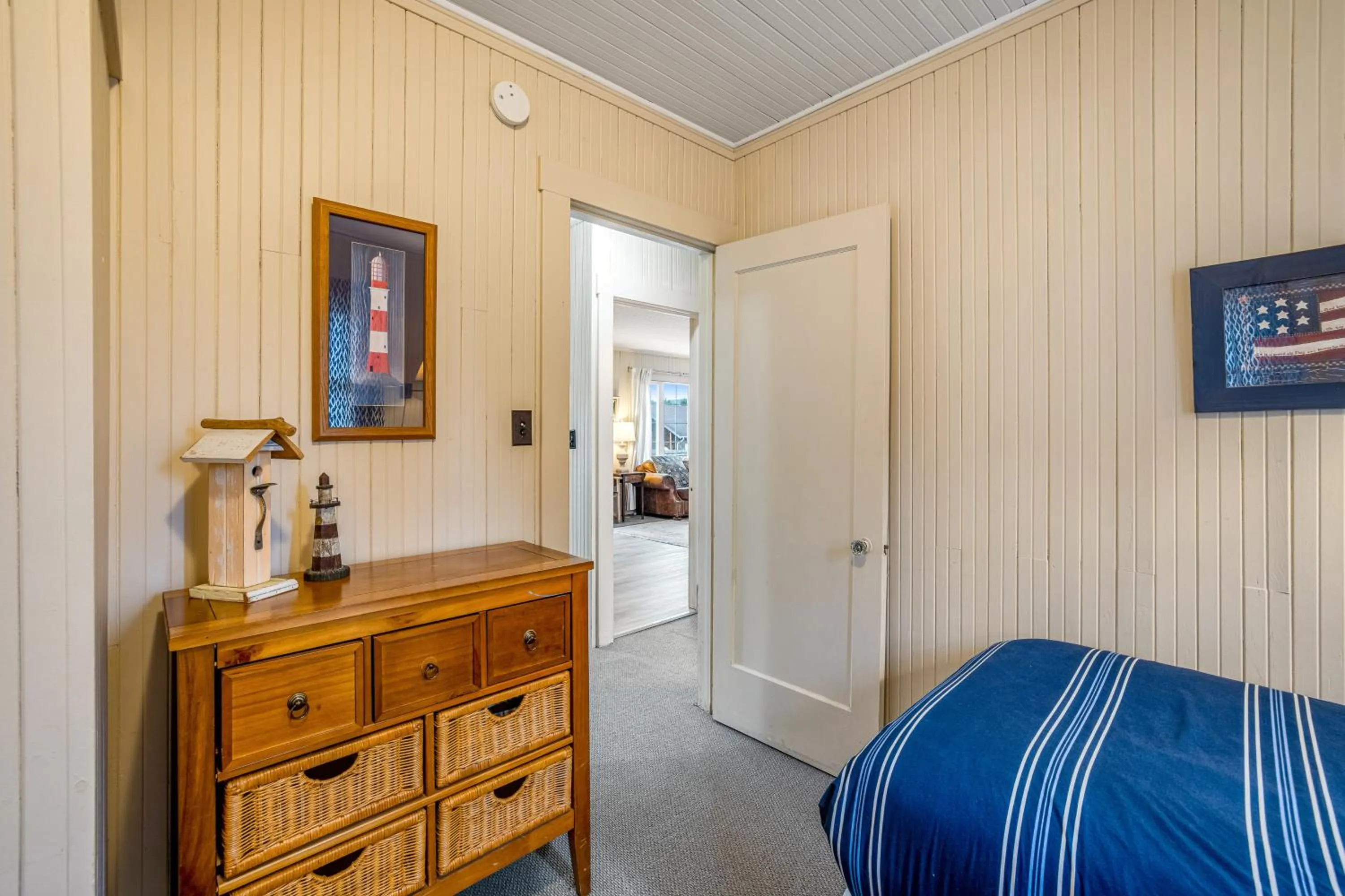 Bed in Salt Water Cottage