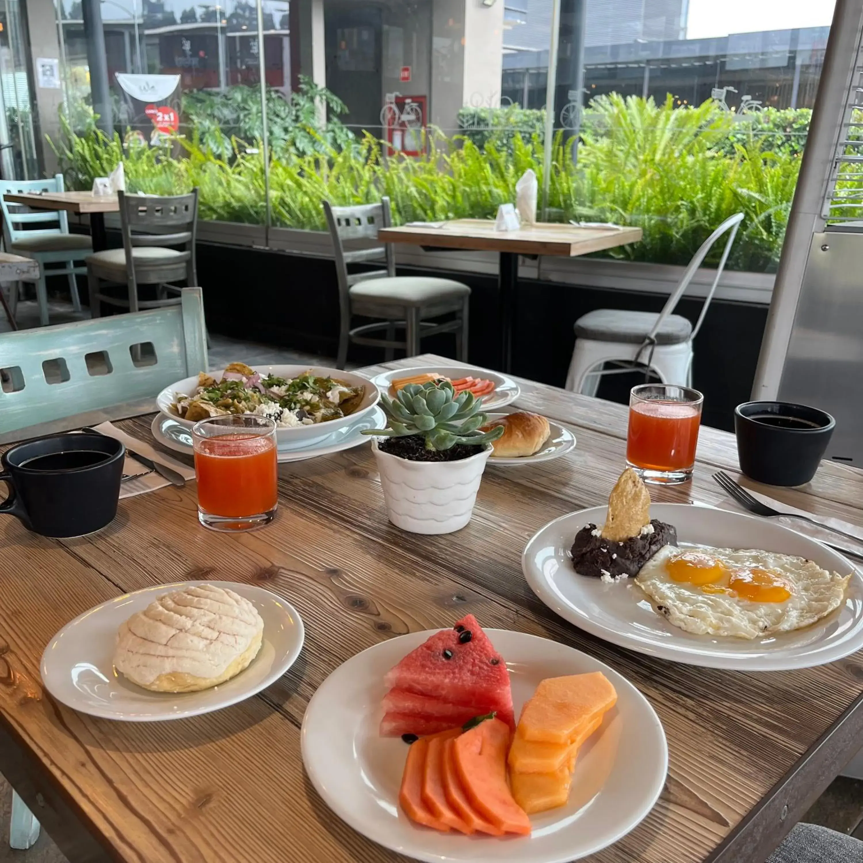 Breakfast in Stadia Suites Mexico City Santa Fe Breakfast in Stadia Suites Mexico City Santa Fe