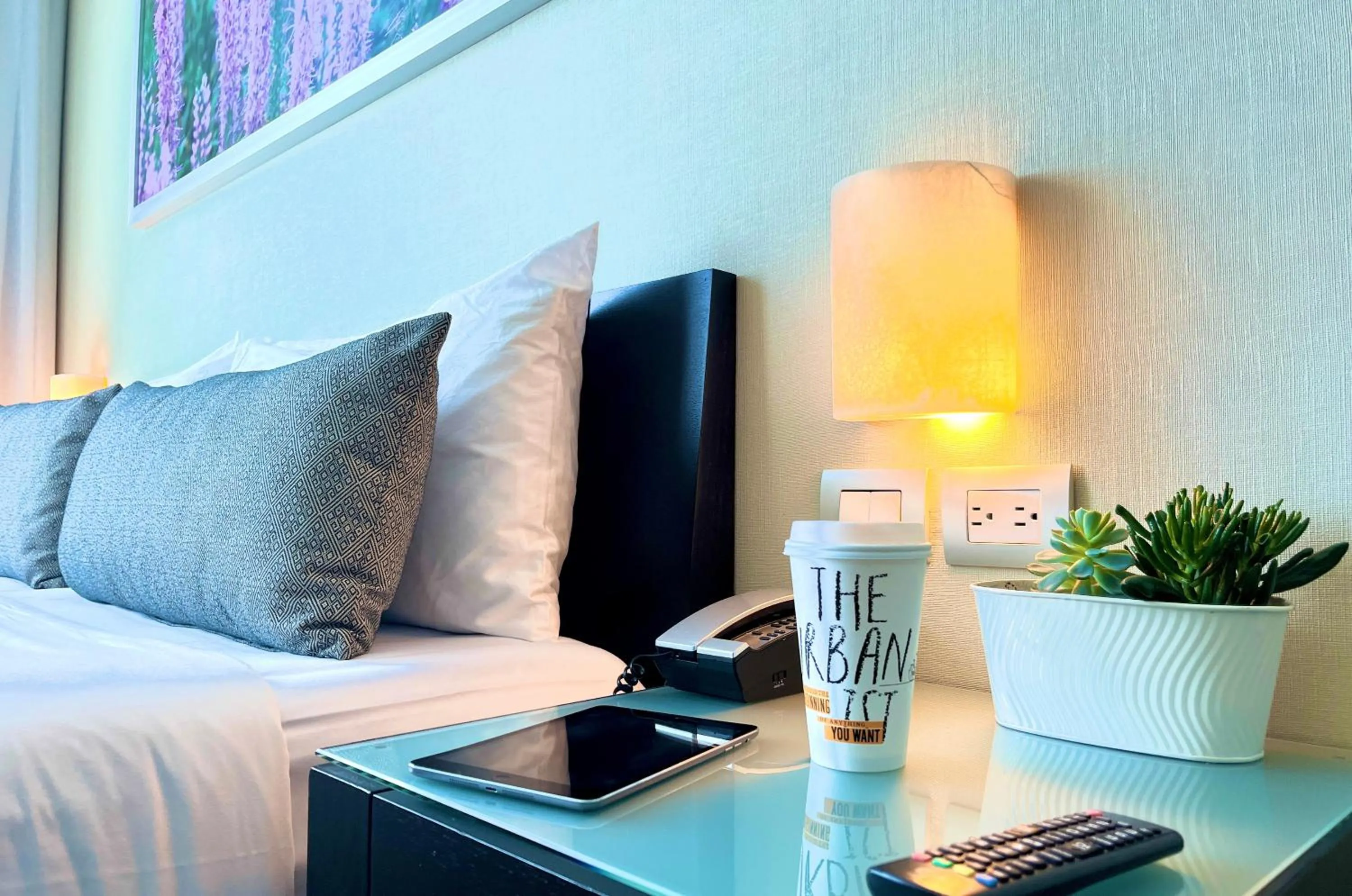 Bed in Stadia Suites Mexico City Santa Fe