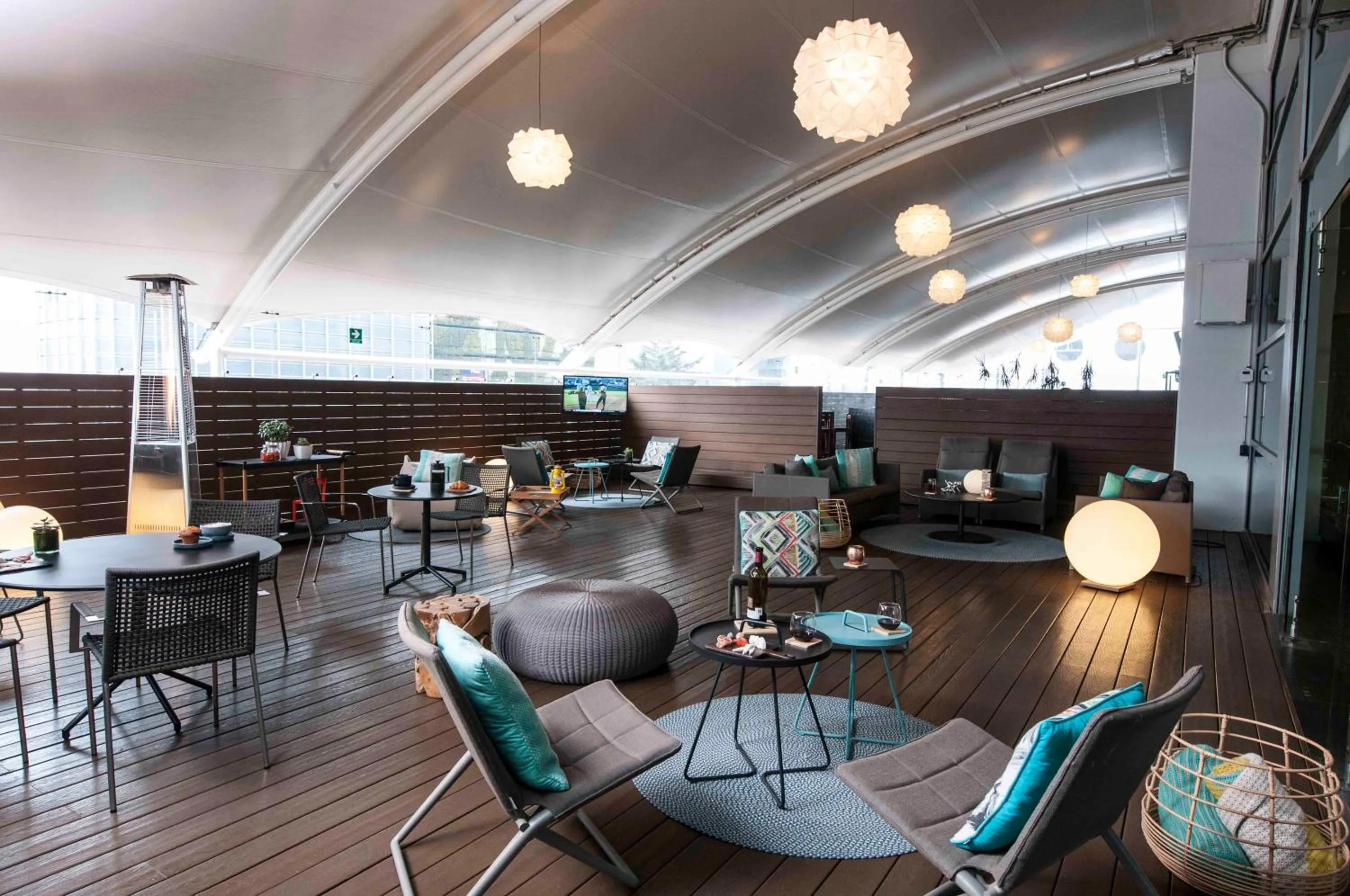 Balcony/Terrace in Stadia Suites Mexico City Santa Fe