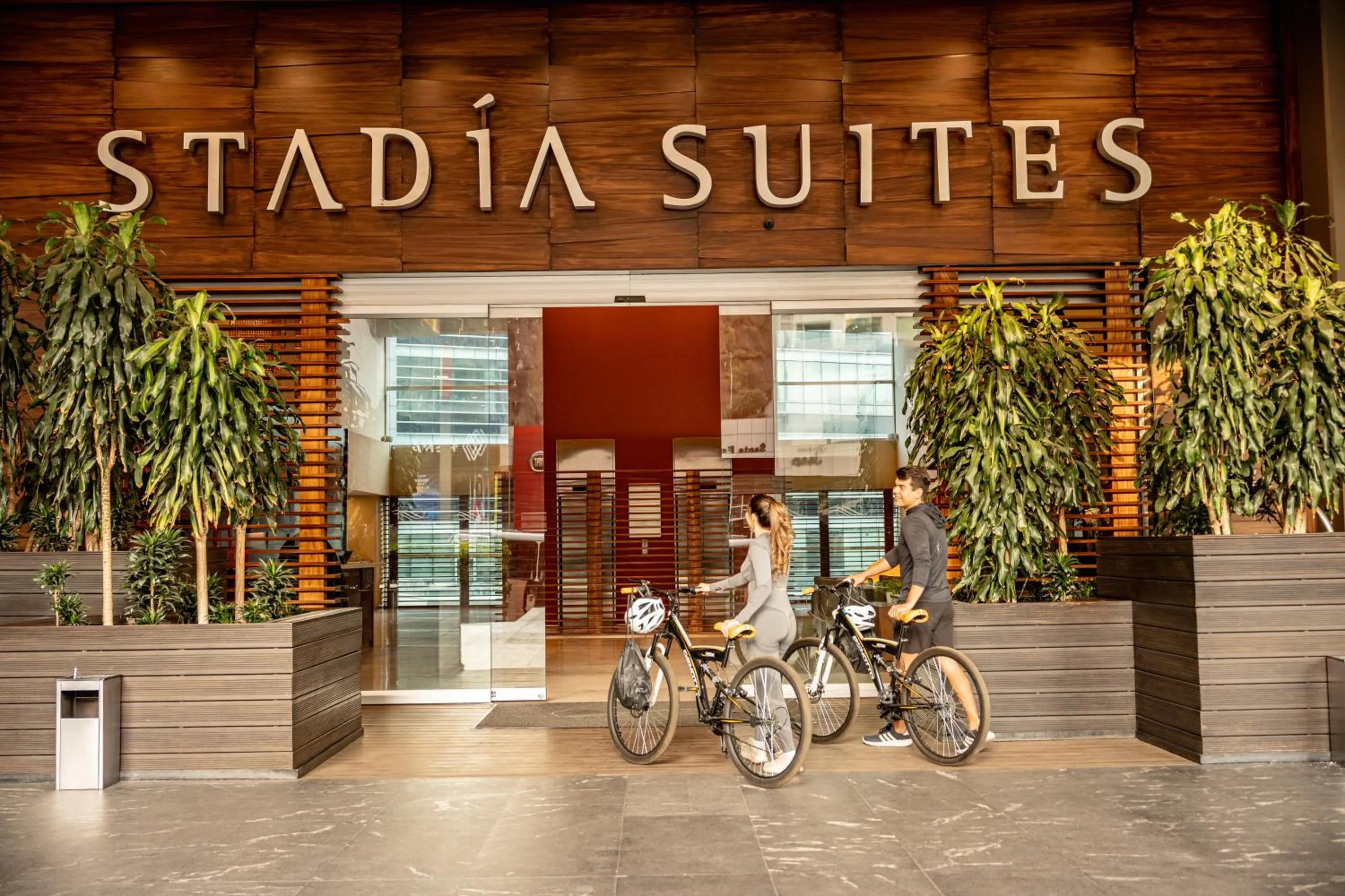 Property building in Stadia Suites Mexico City Santa Fe