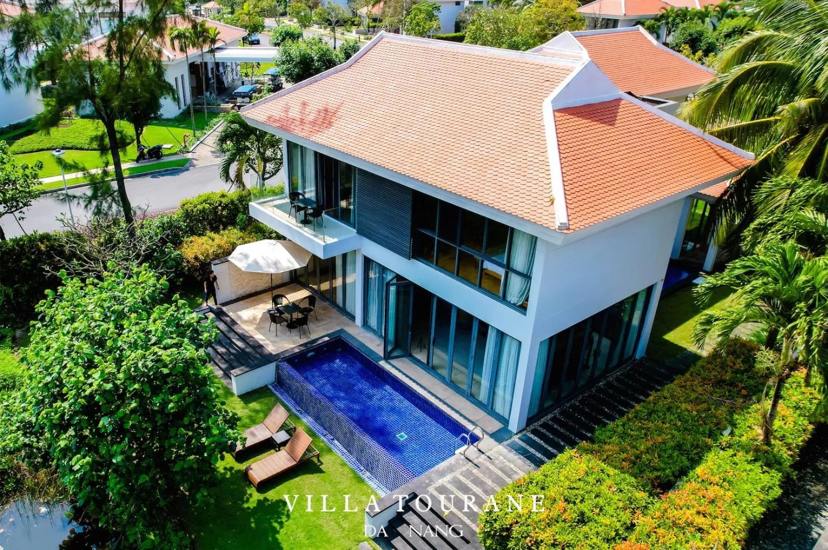 Garden in Villa Tourane