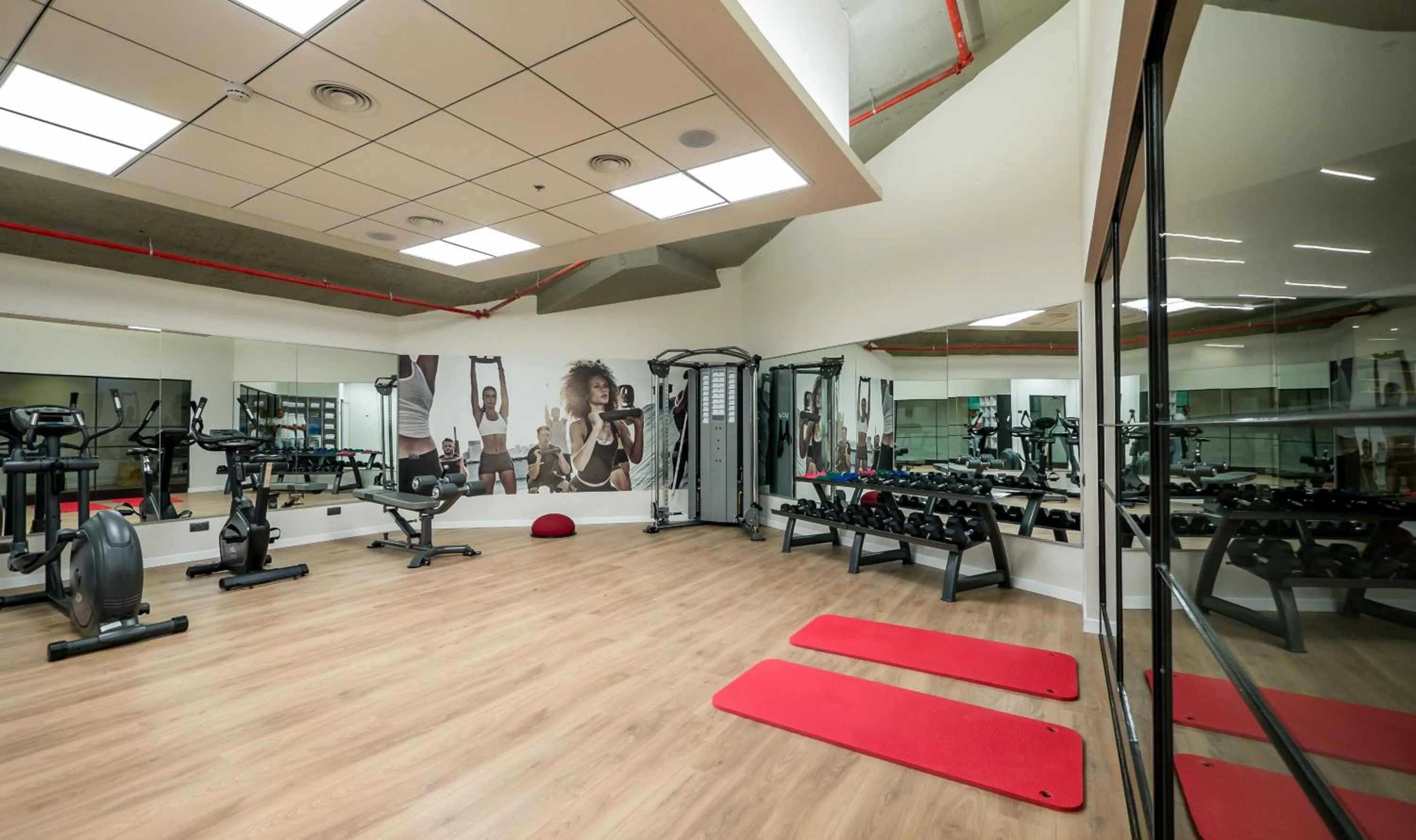 Fitness centre/facilities in La Cappella Business Boutique Hotel