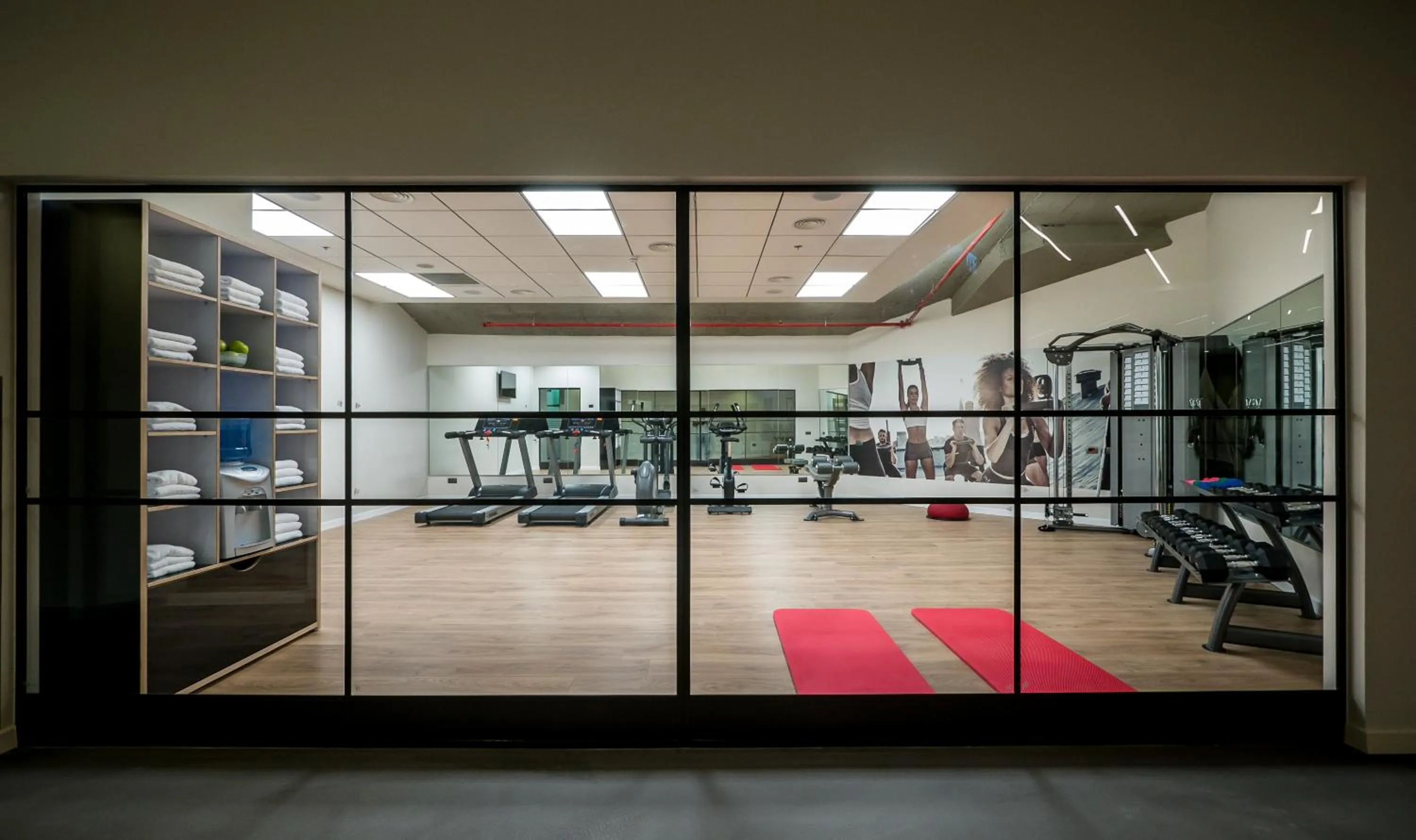 Fitness centre/facilities in La Cappella Business Boutique Hotel