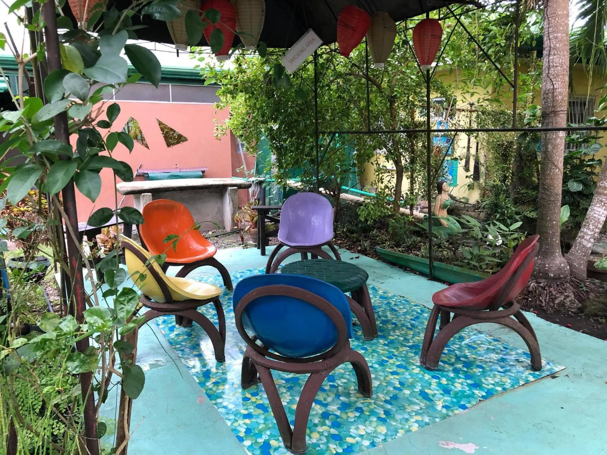 Seating area in Villa 301 B&B