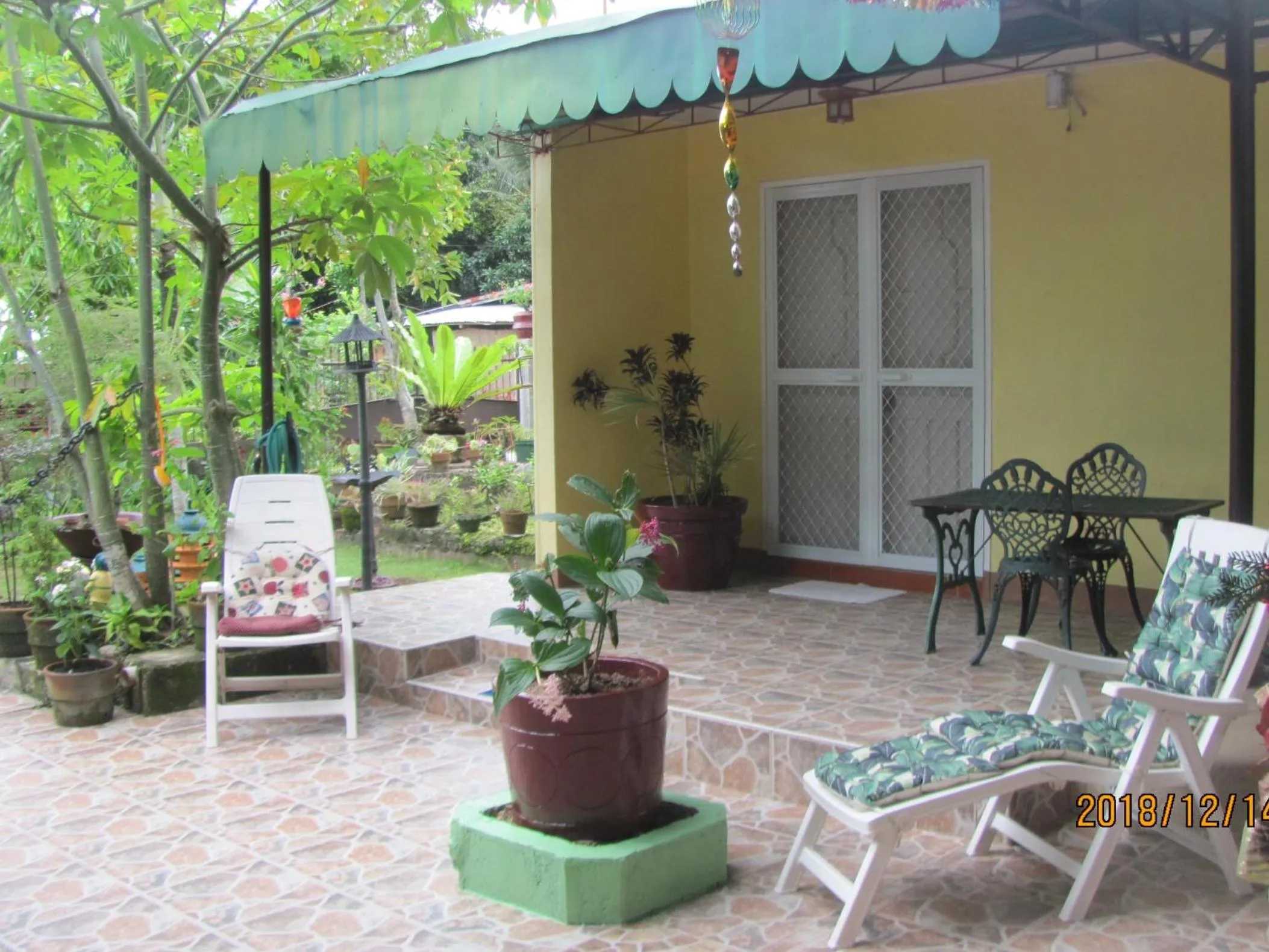 Patio in Villa 301 B&B