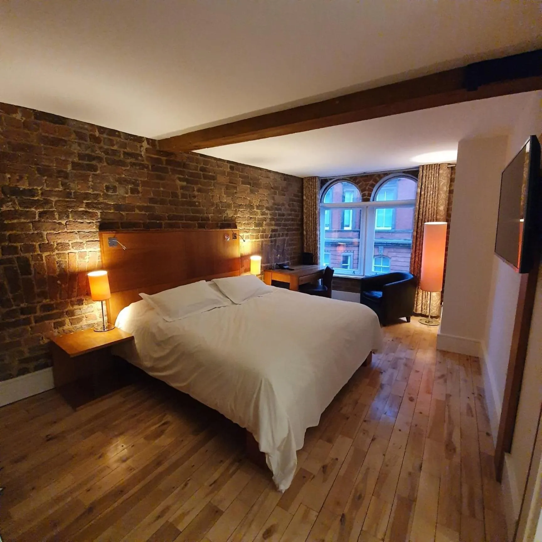 Bedroom, Bed in Hope Street Hotel