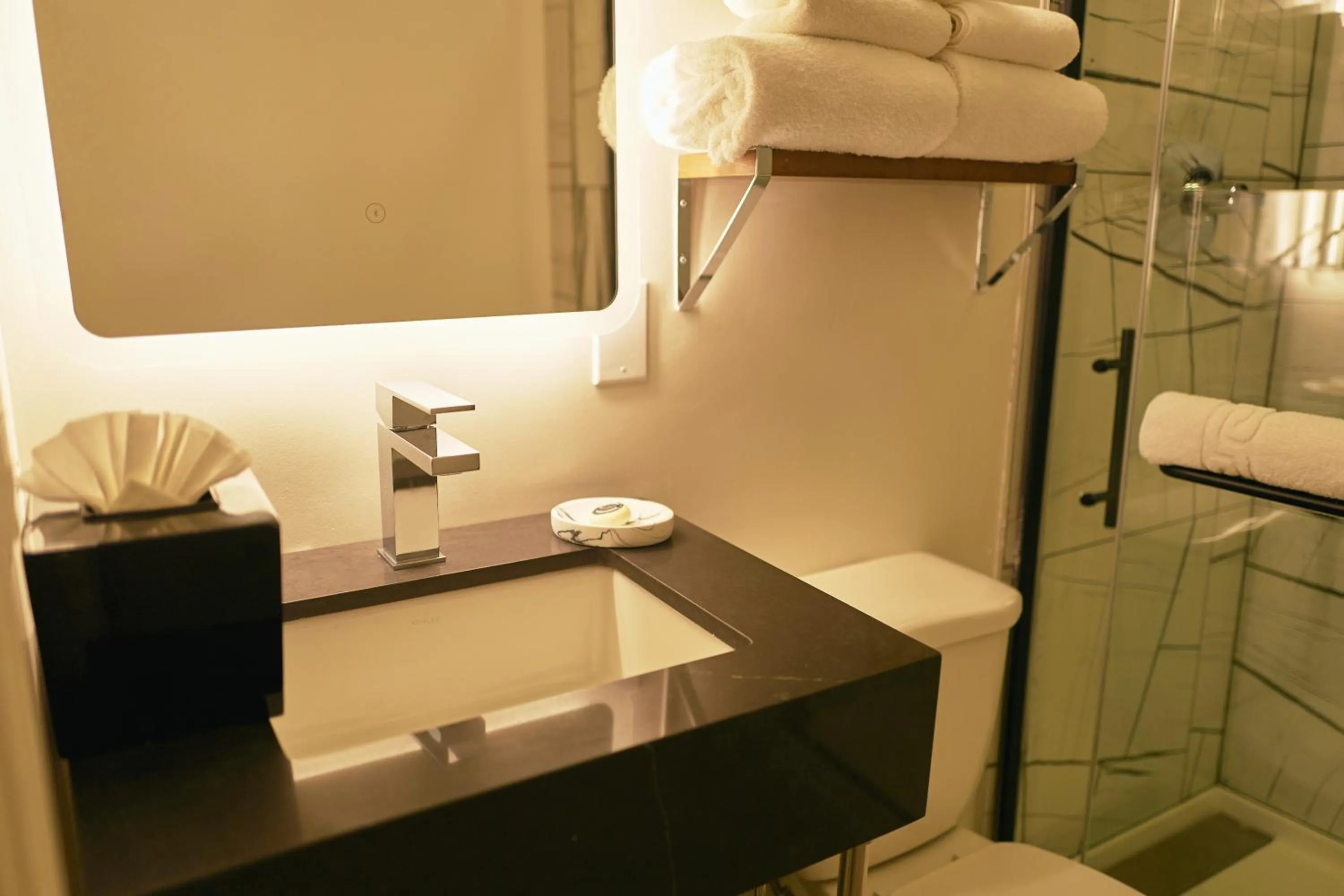 Bathroom in Hotel Vertigo