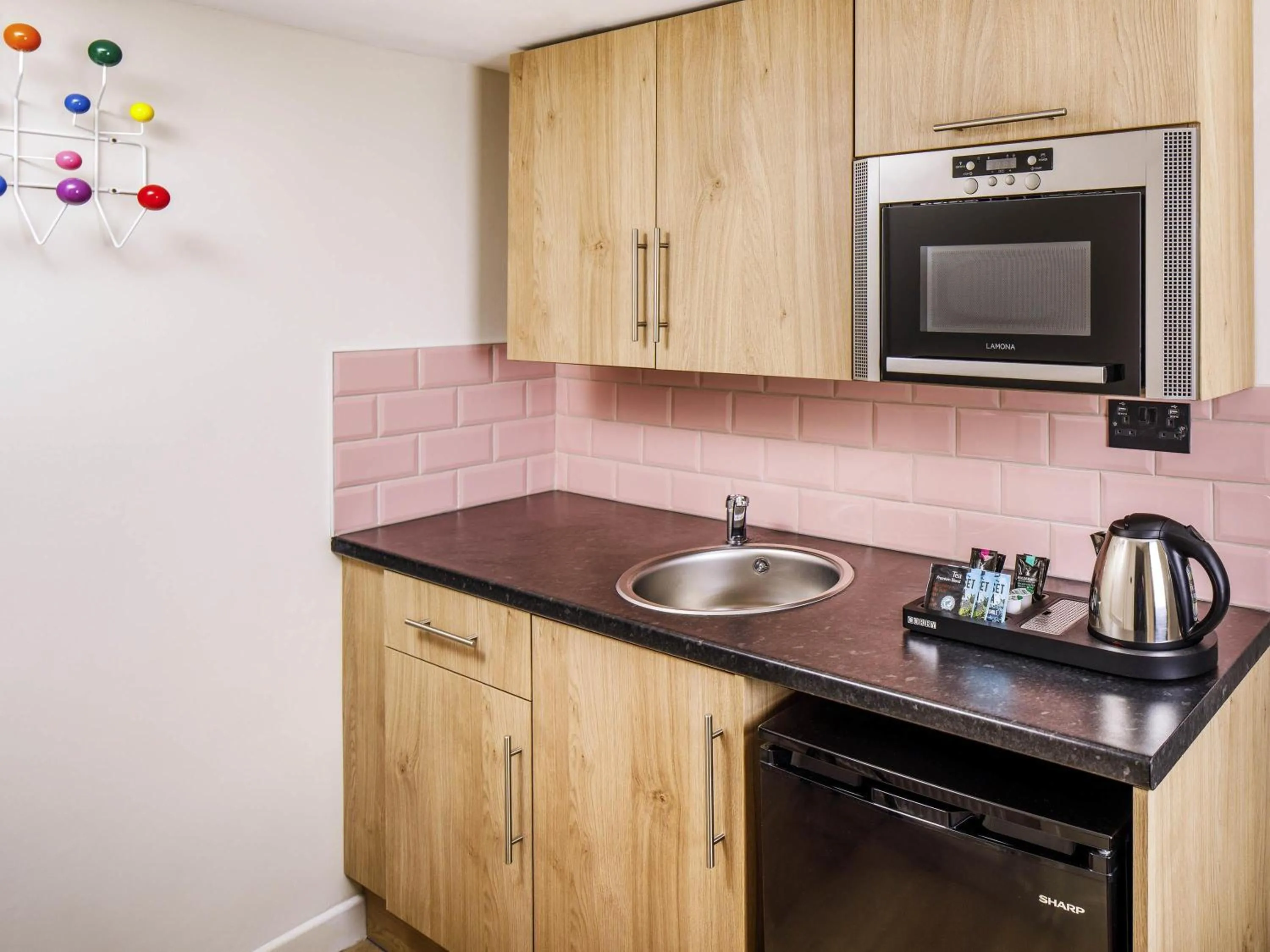 Bedroom in ibis Styles Bournemouth