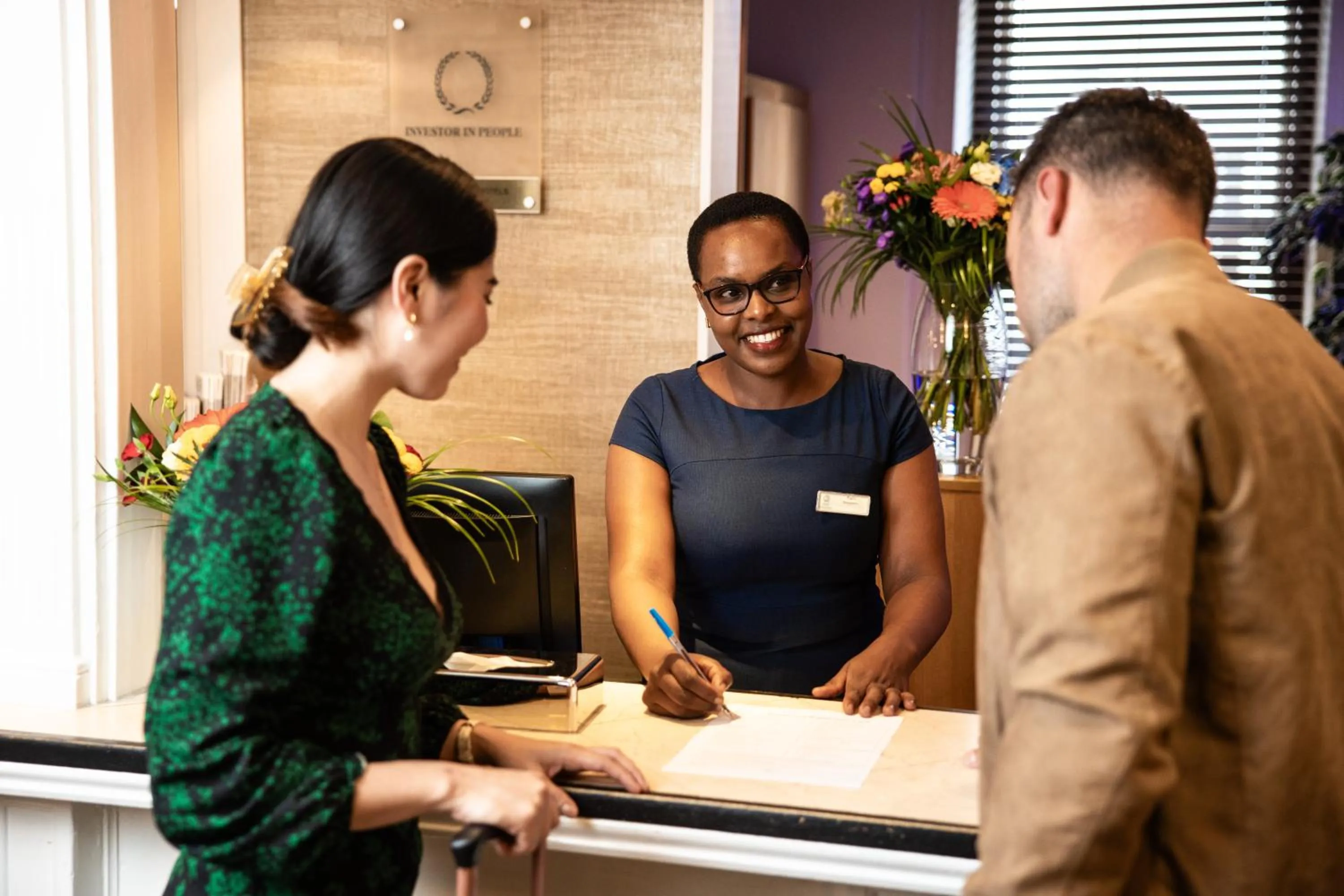 Staff in Best Western Royal Hotel