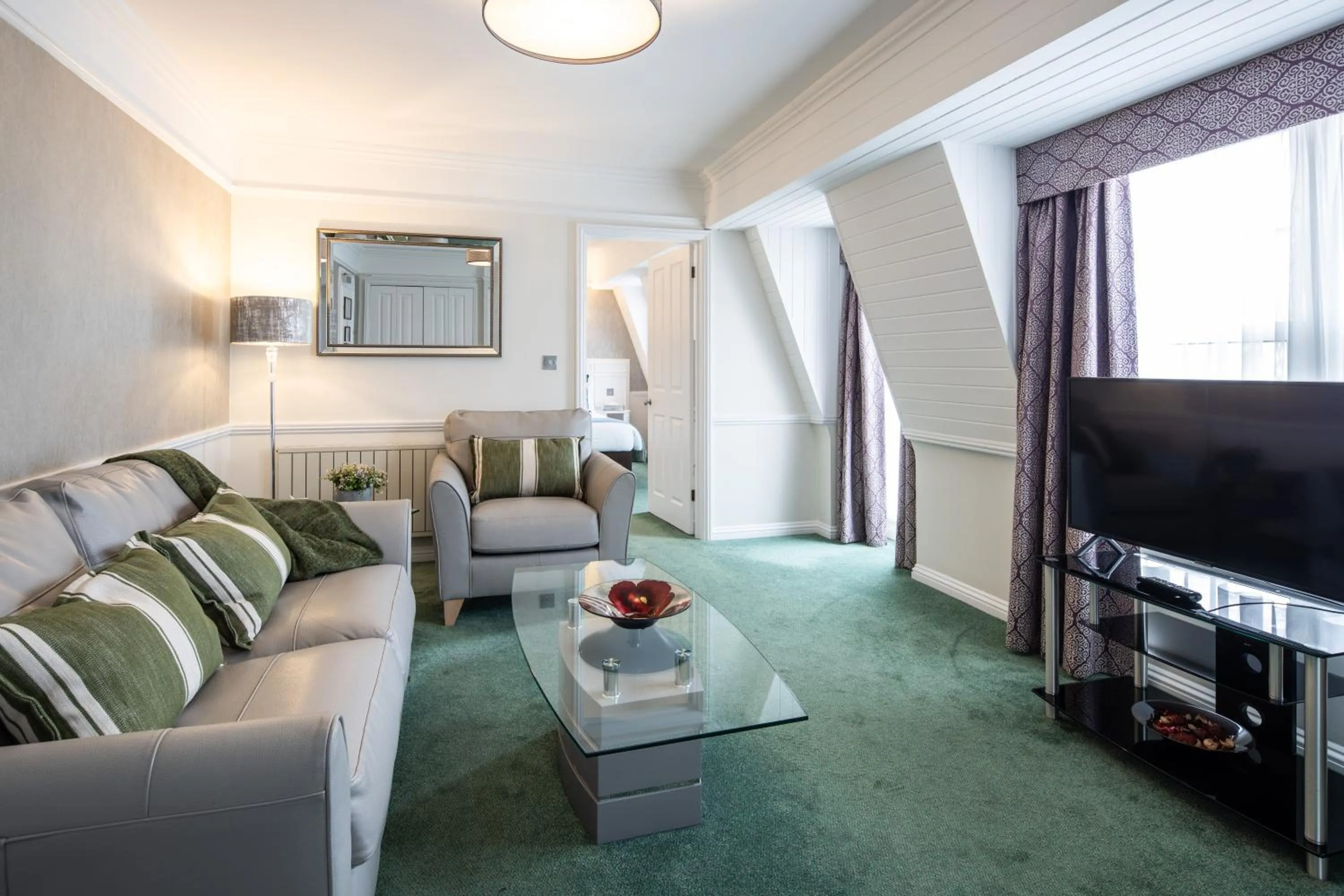 Seating area in Best Western Royal Hotel