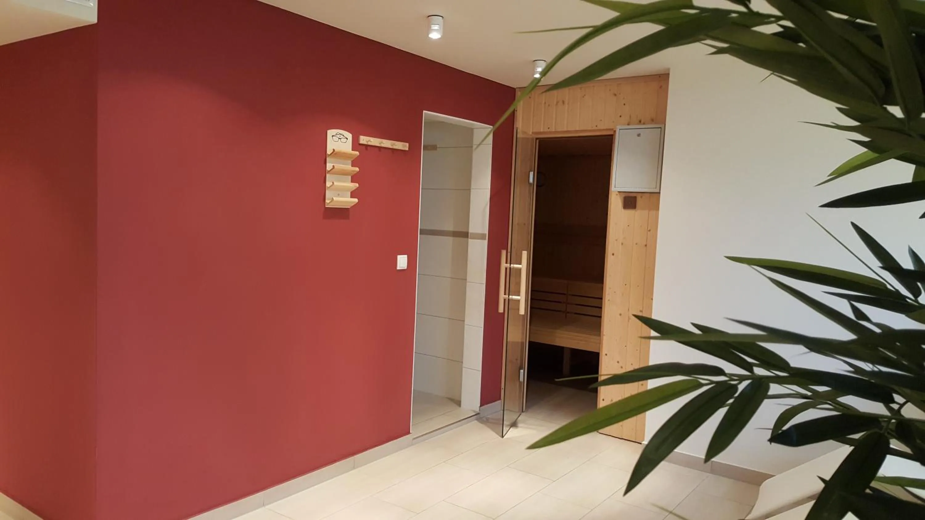 Sauna in Ferienwohnung Dünenperle